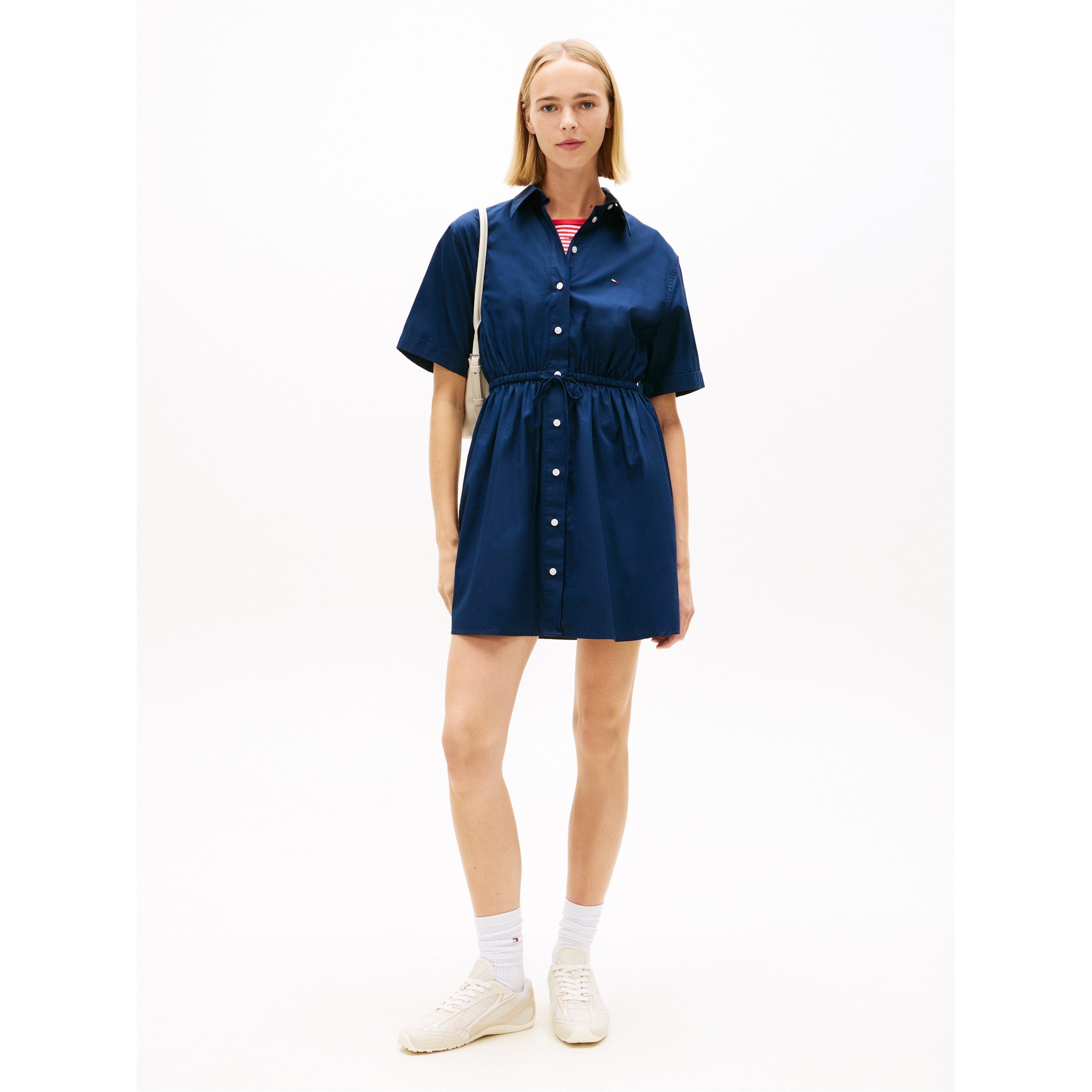 Dunkle Nacht Marineblau - Tommy Jeans - Women's Shirt Dress - 2