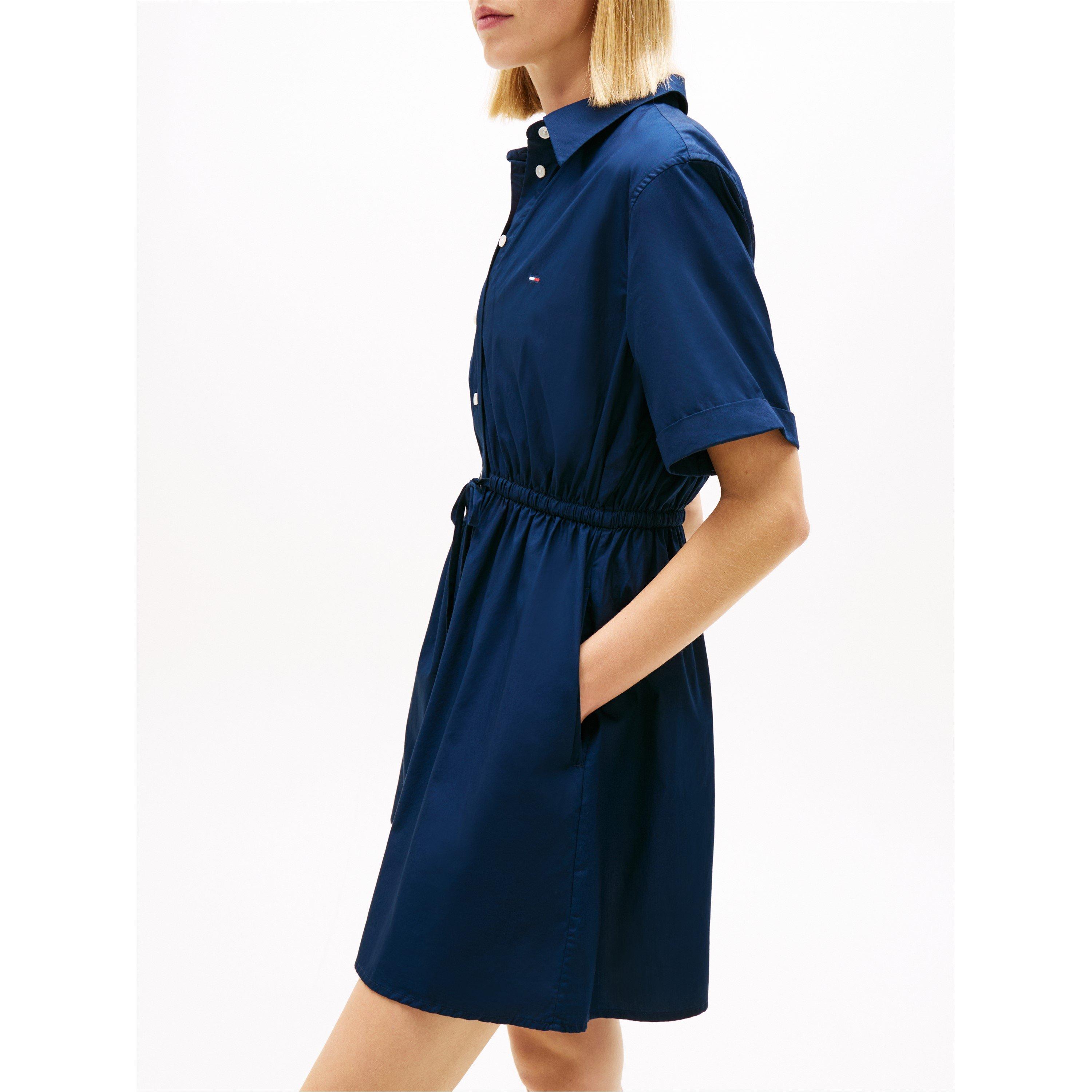 Dunkle Nacht Marineblau - Tommy Jeans - Women's Shirt Dress - 3