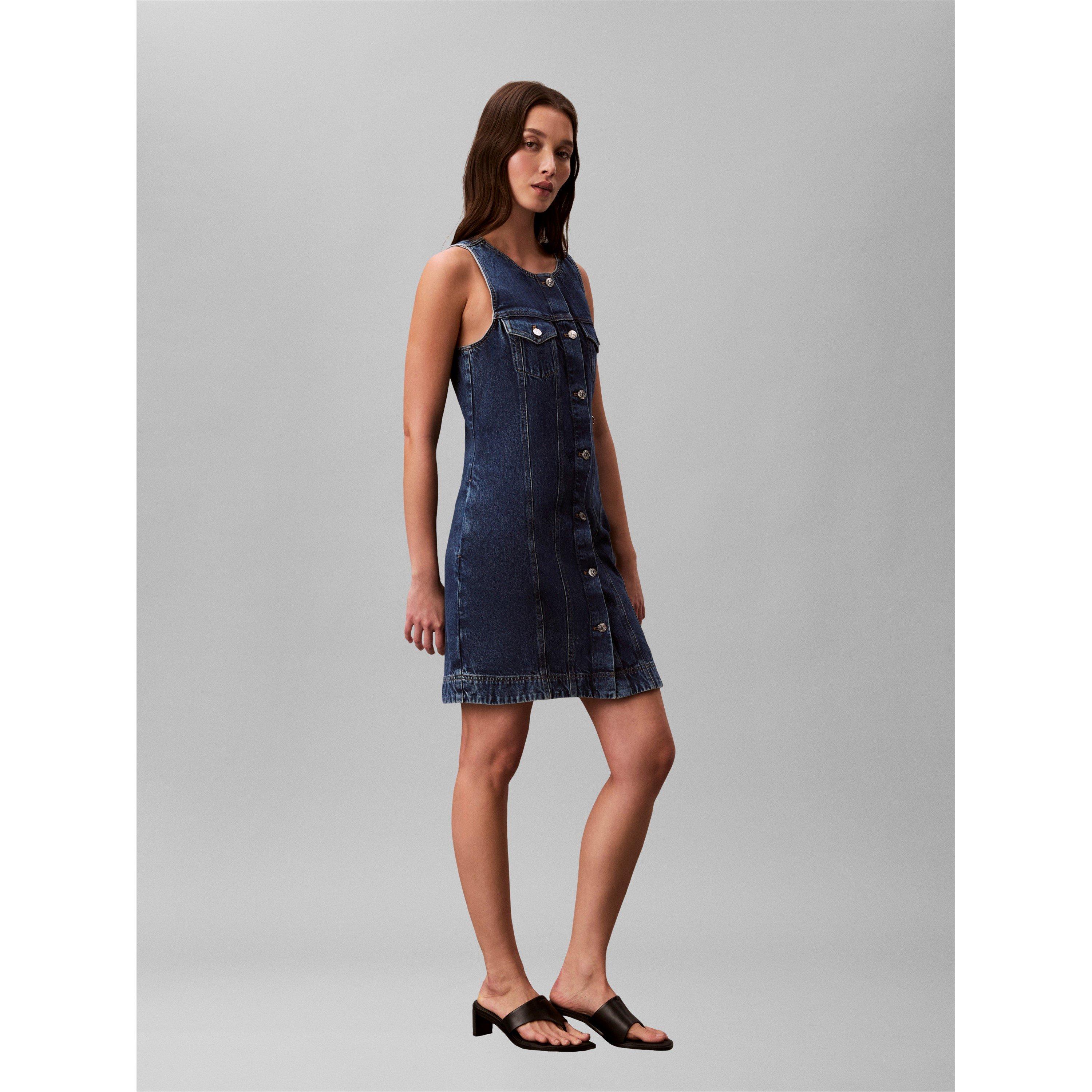 Madden Blue - Calvin Klein Jeans - CKJ Denim Dress Ld63 - 3