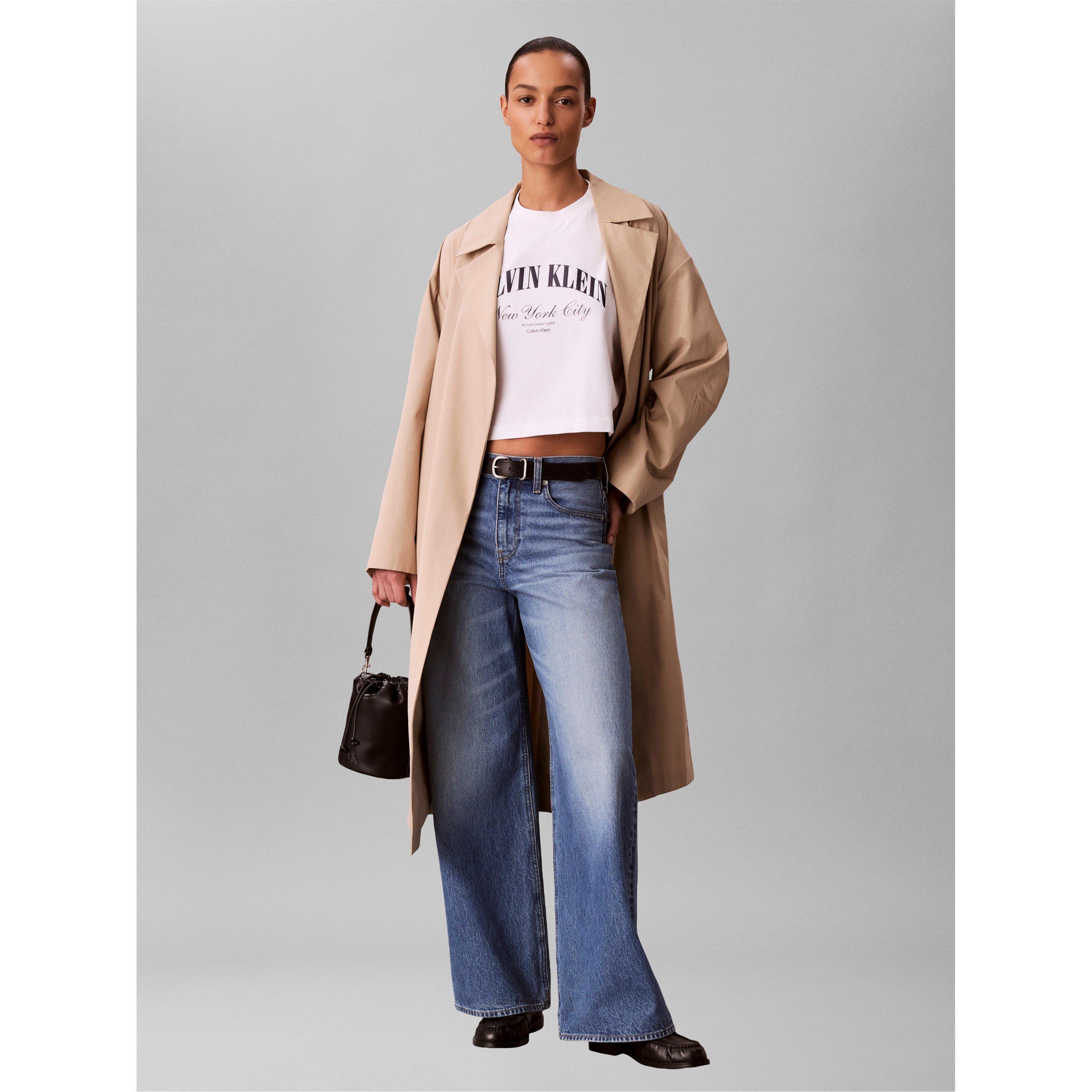 Bright White - Calvin Klein Jeans - CKJ Crp Boxy H T Ld62 - 3