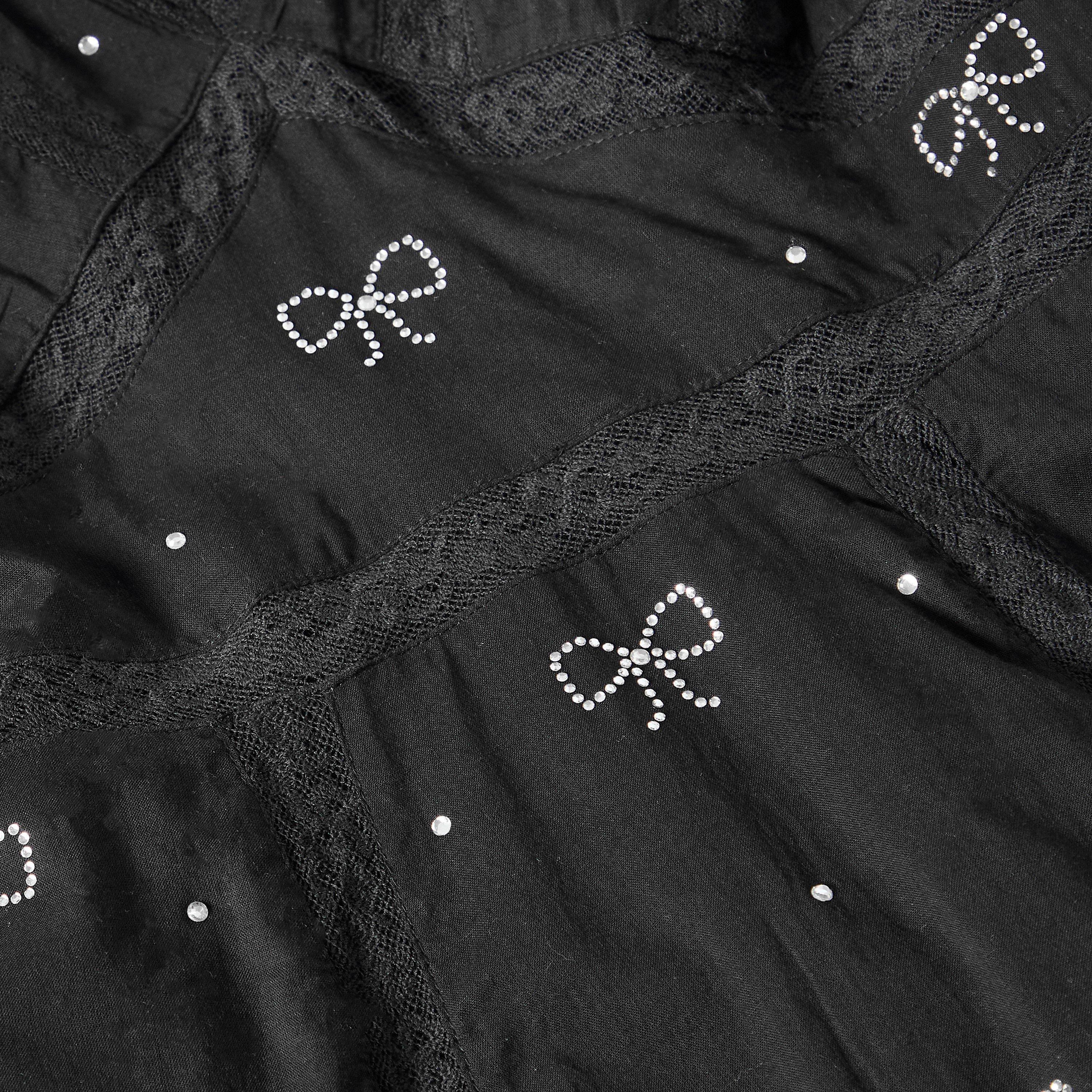 Black - LoveshackFancy - Women's Solbina Mini Dress - 5