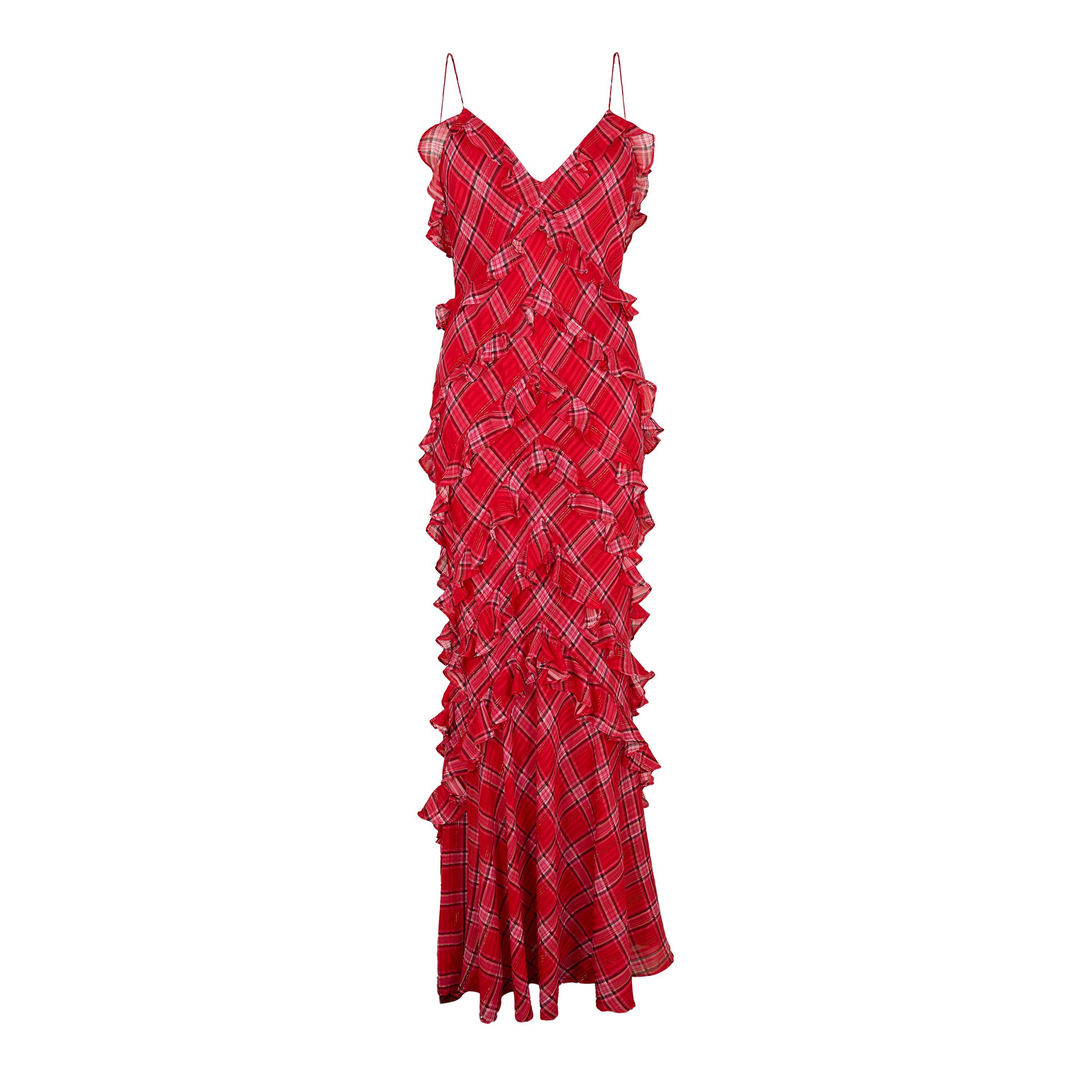 Loveshackfancy Women's Ellietta Ball Gown - Cherry Jubilee - M (6)