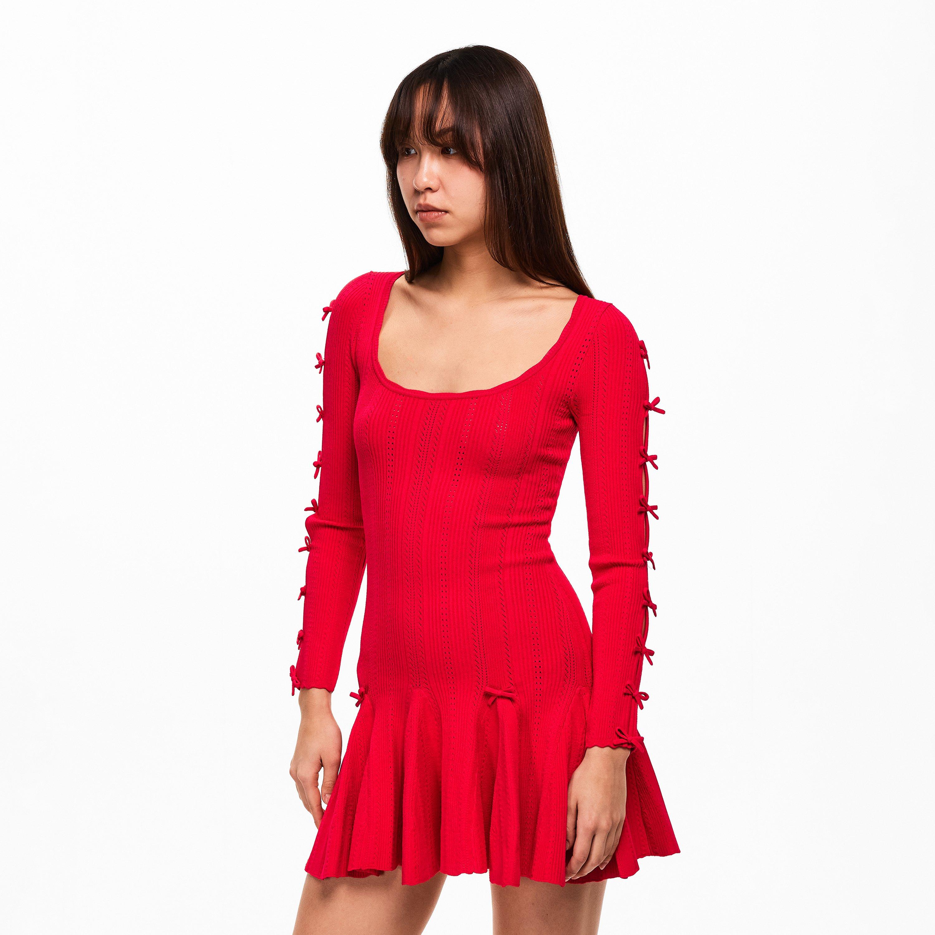 Candy Apple - LoveshackFancy - Women's Seychelle Mini Dress - 3