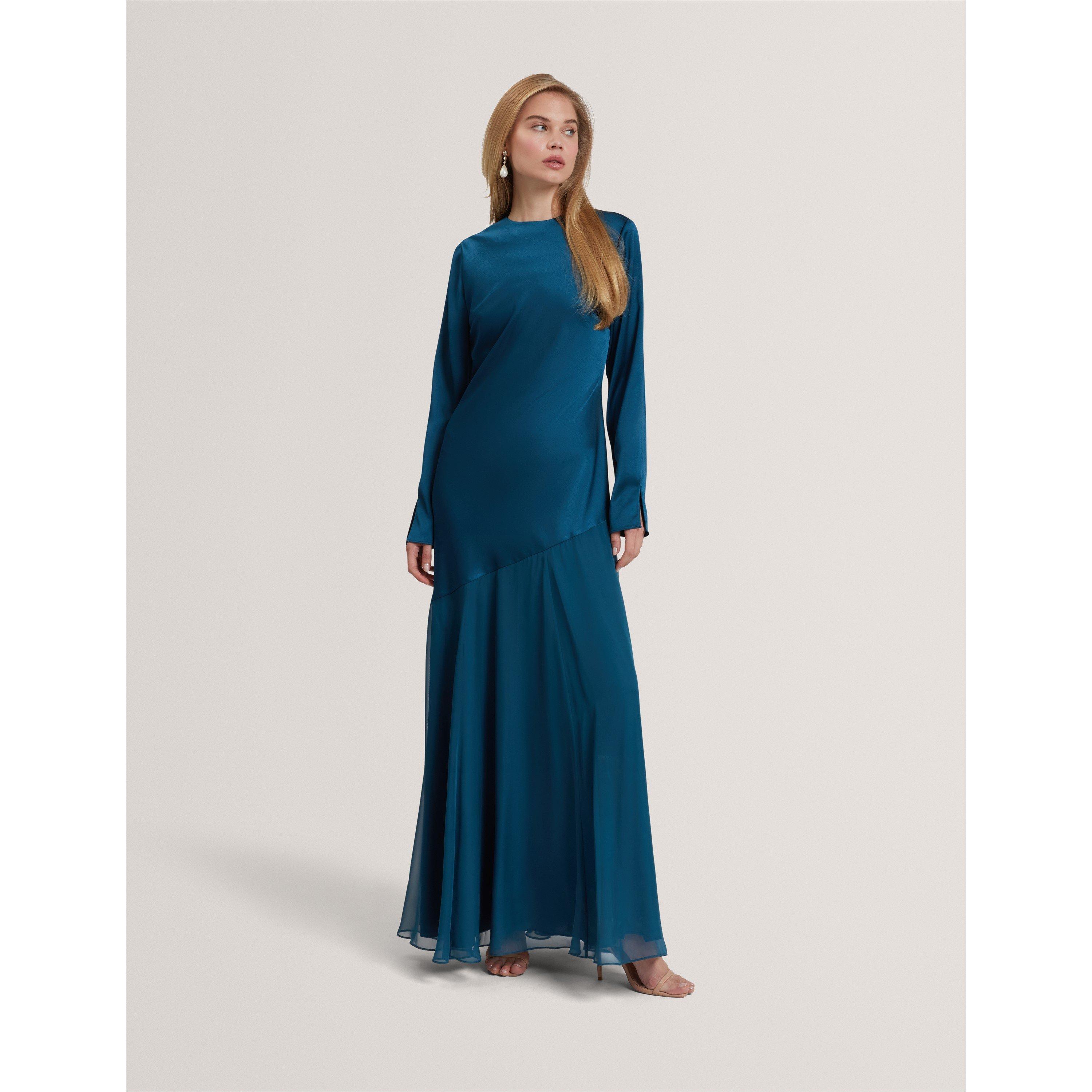 Dk-Blue - Ted Baker - Ted LS Maxi Dress Ld61 - 2
