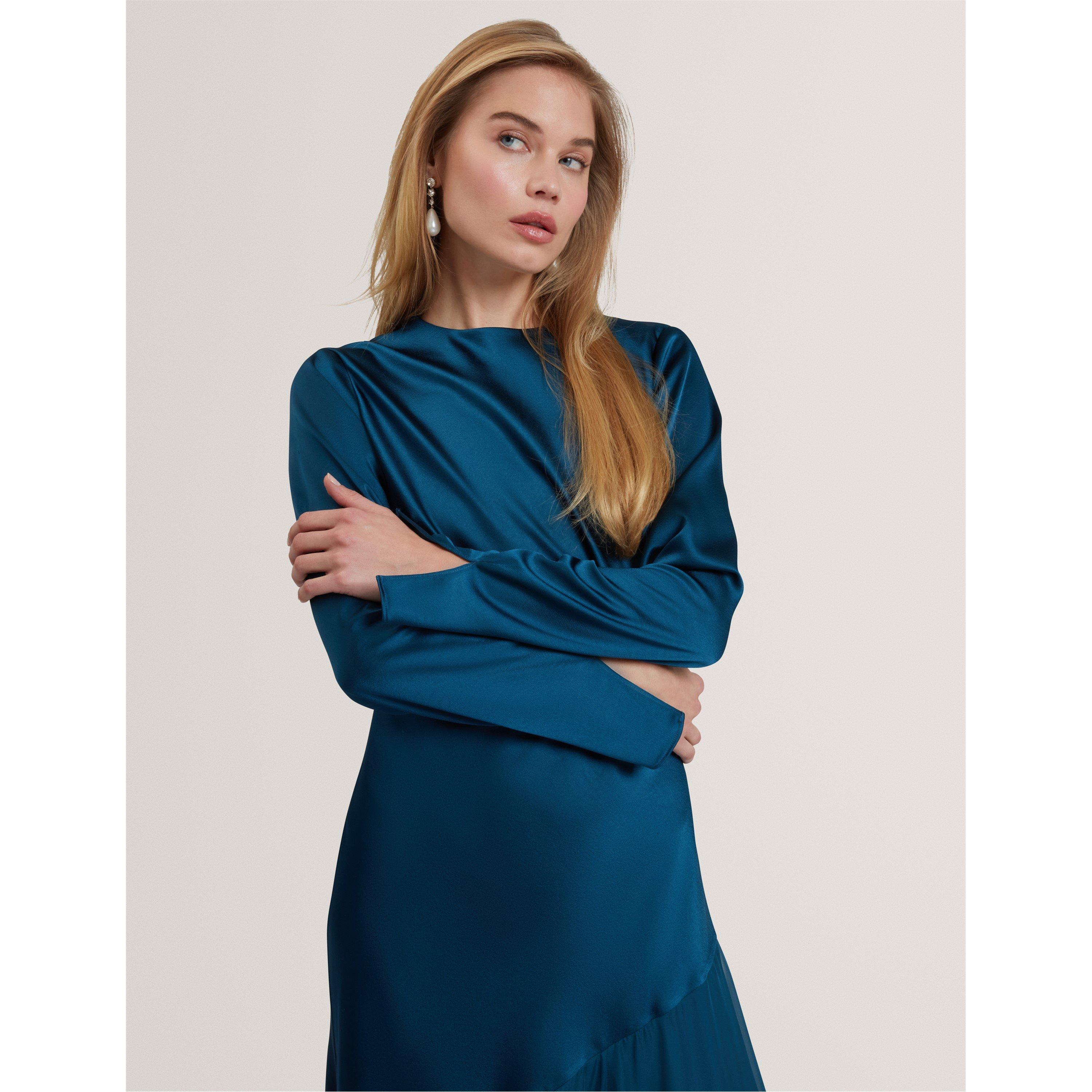 Dk-Blue - Ted Baker - Ted LS Maxi Dress Ld61 - 4