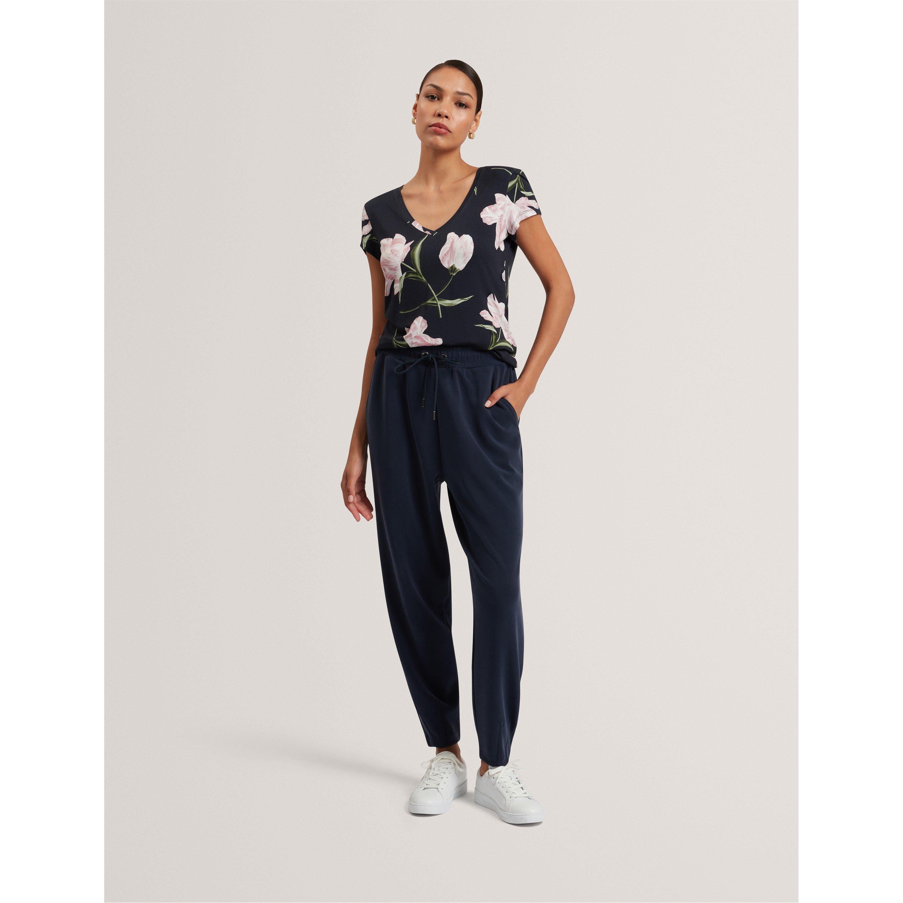 Navy - Ted Baker - Ted Printed T Shirt Ld61 - 5