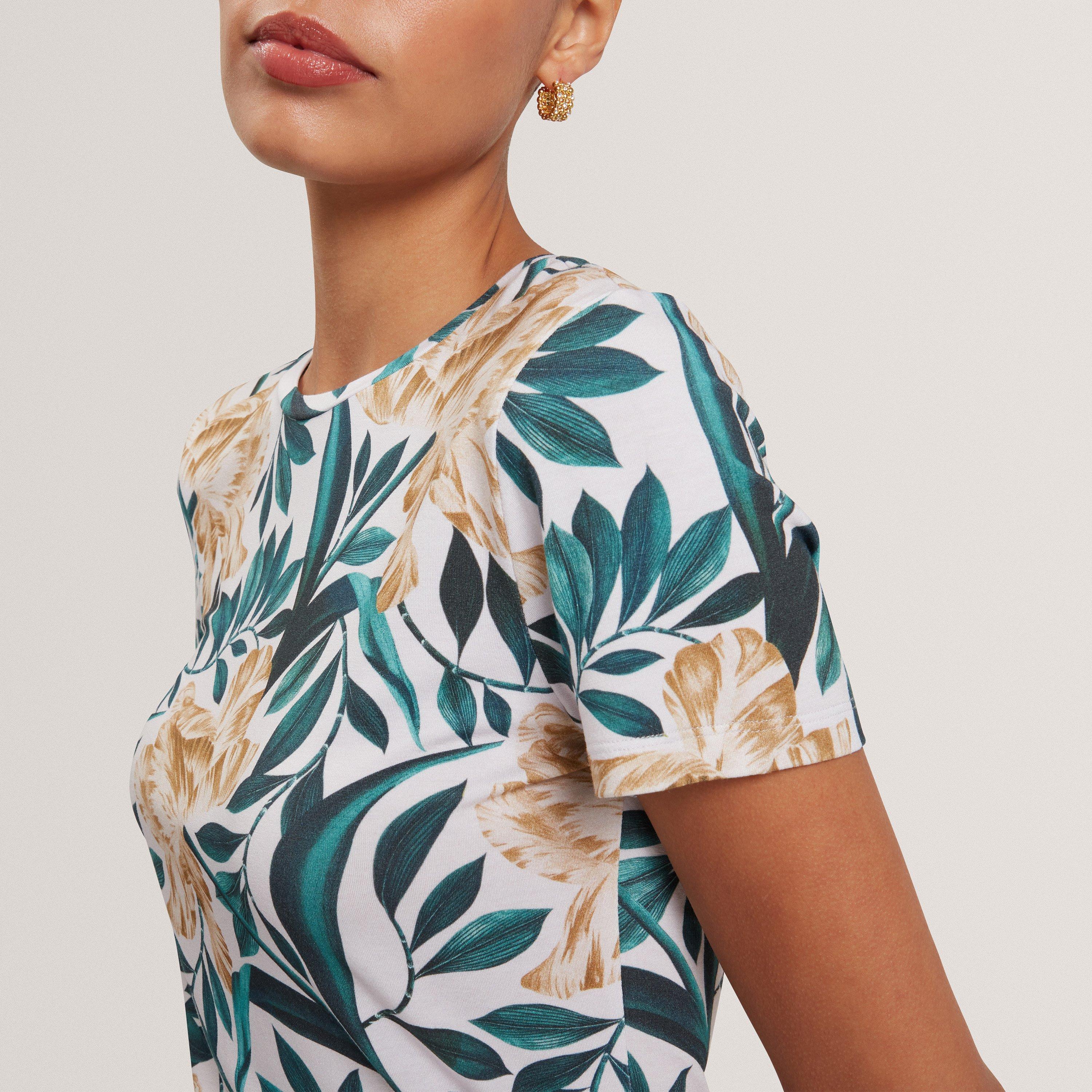 Crema - Ted Baker - Ted Printed T Shirt Ld61 - 4