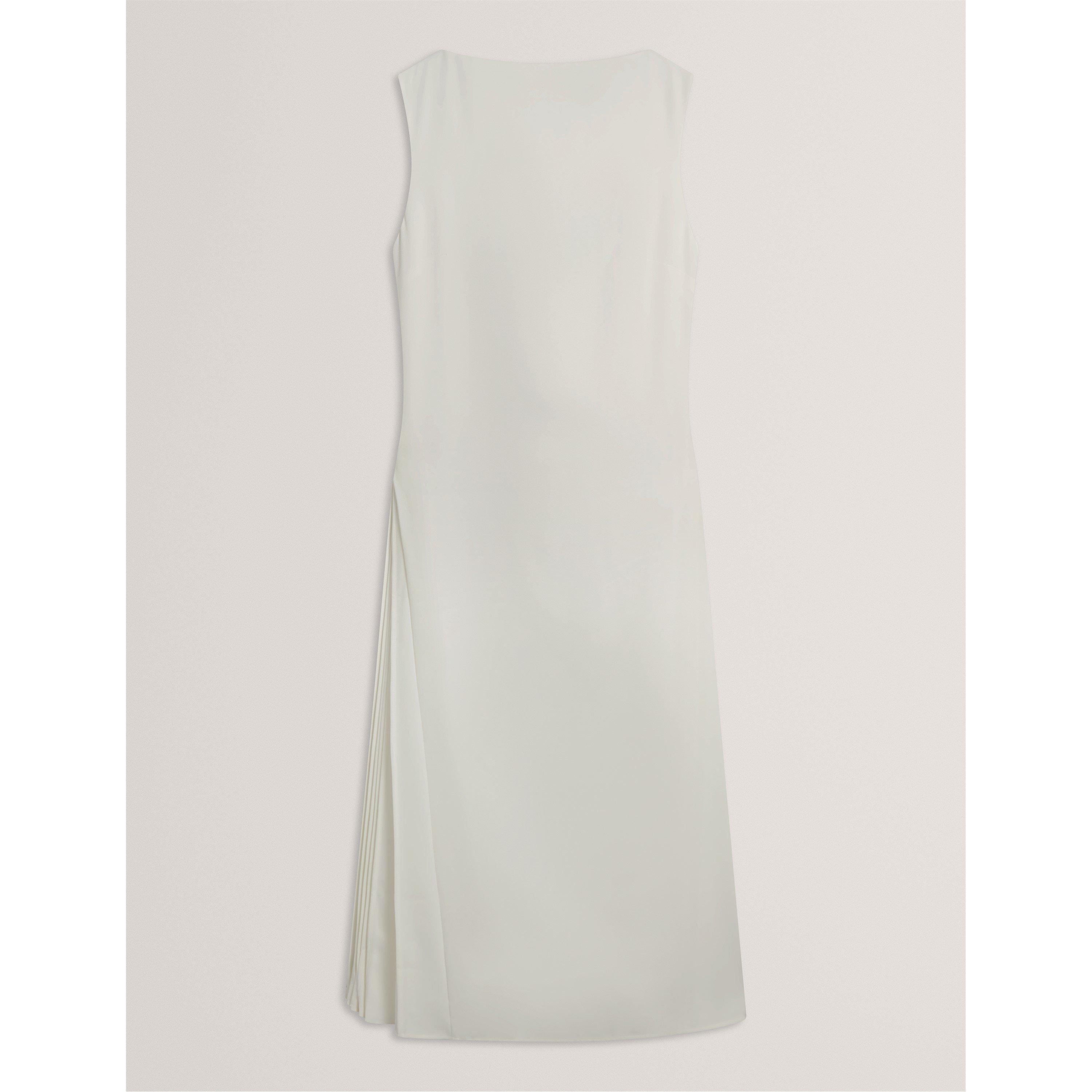Ted Baker Women's Sleeveless Midi Tea Dress - Ivory - 14 (L)