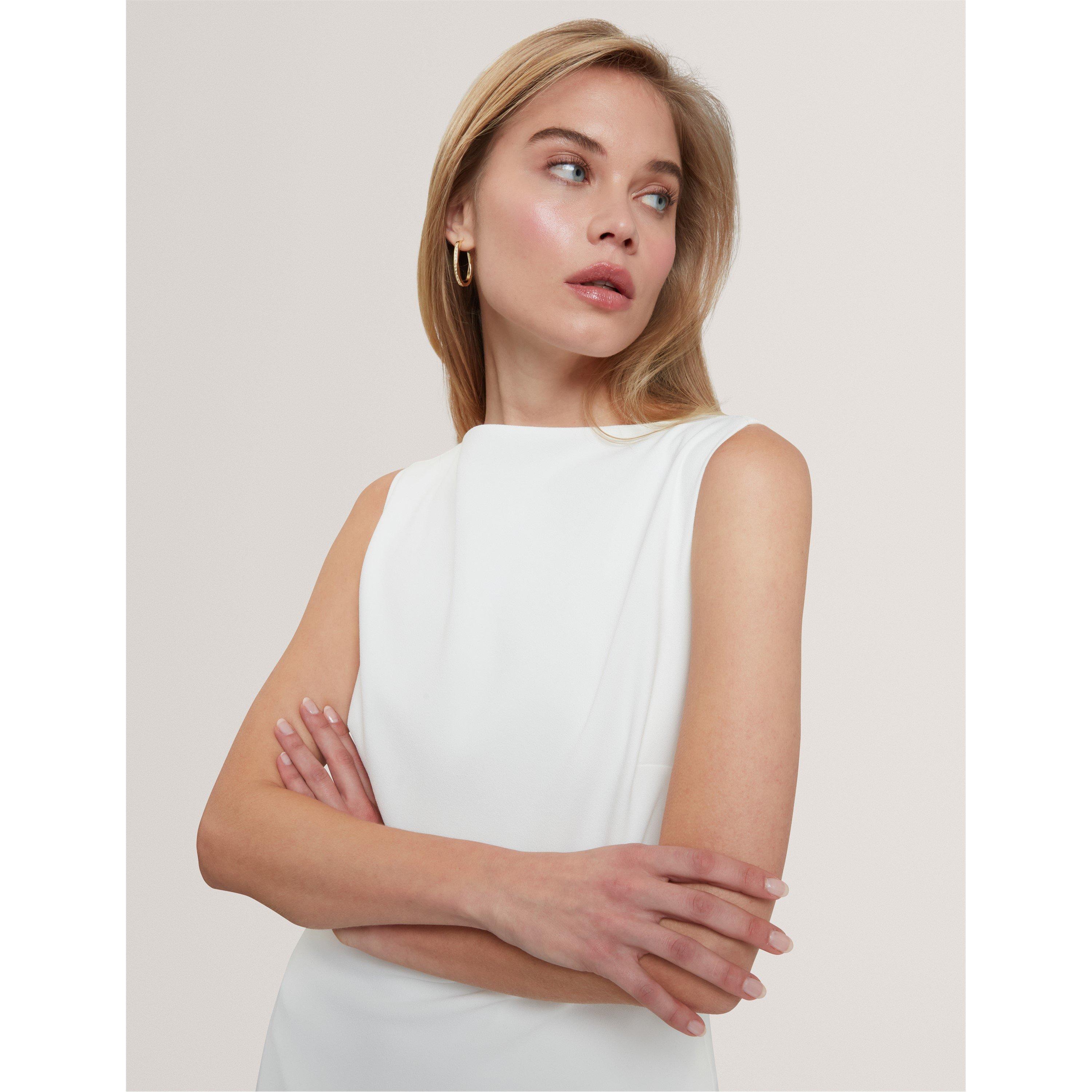 Ivory - Ted Baker - Ted Sless Midi Dress Ld61 - 4