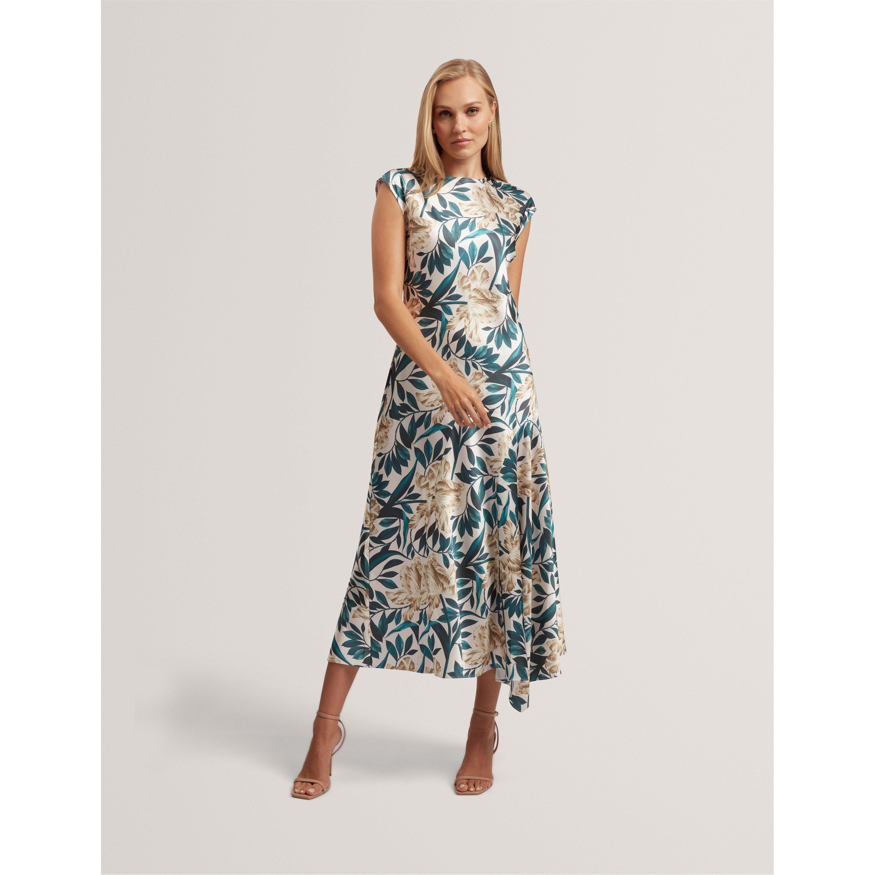 Cream - Ted Baker - Ted Print Sless Dres Ld61 - 2