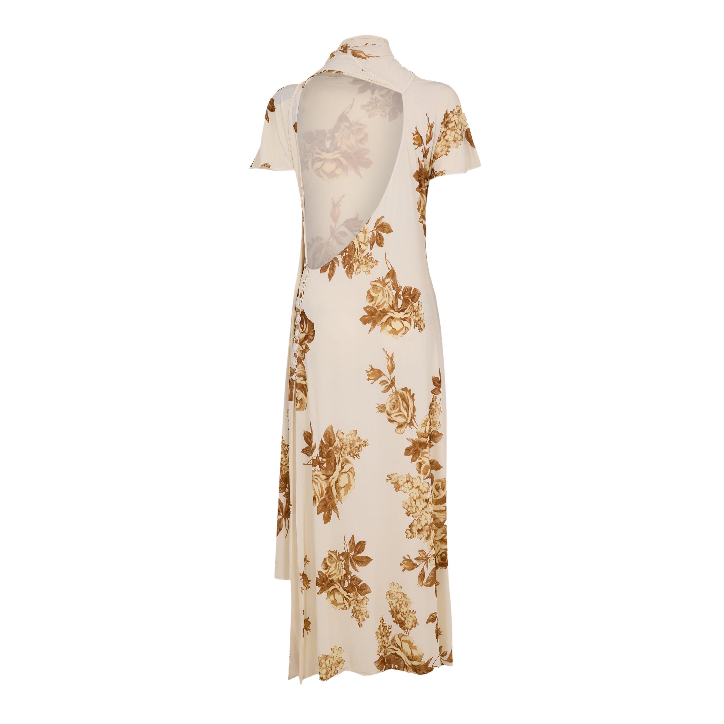 Cream Print - Magda Butrym - Magda Dress 05 Ld62 - 2