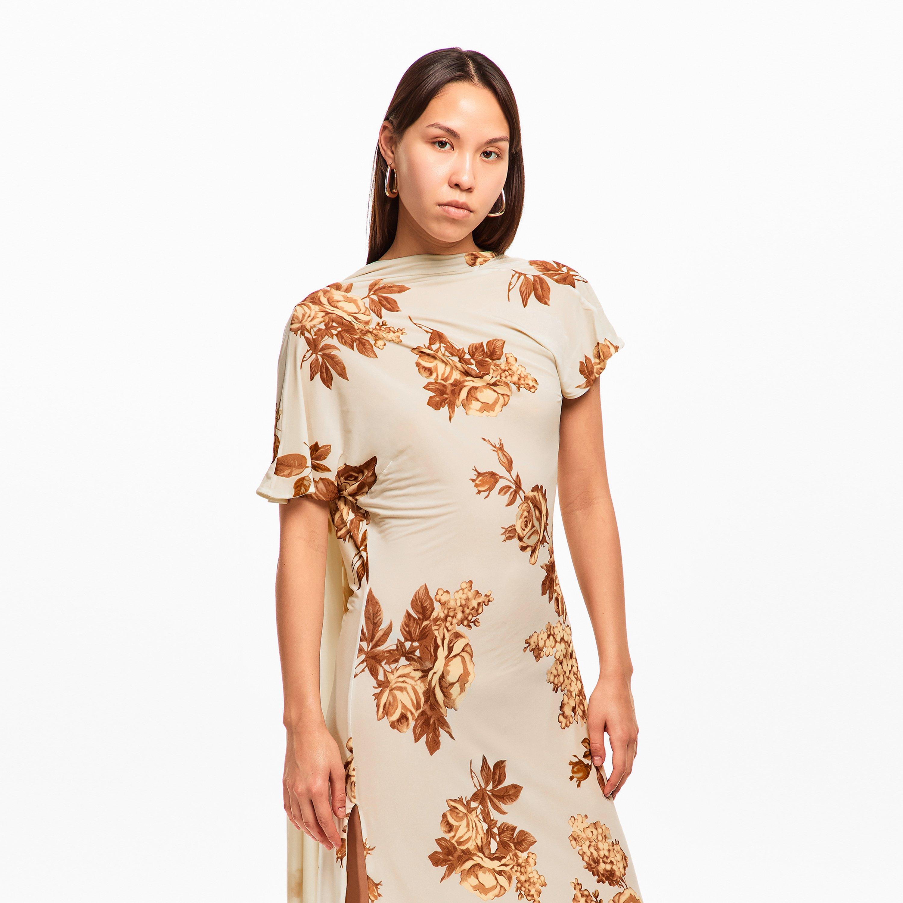 Cream Print - Magda Butrym - Magda Dress 05 Ld62 - 3