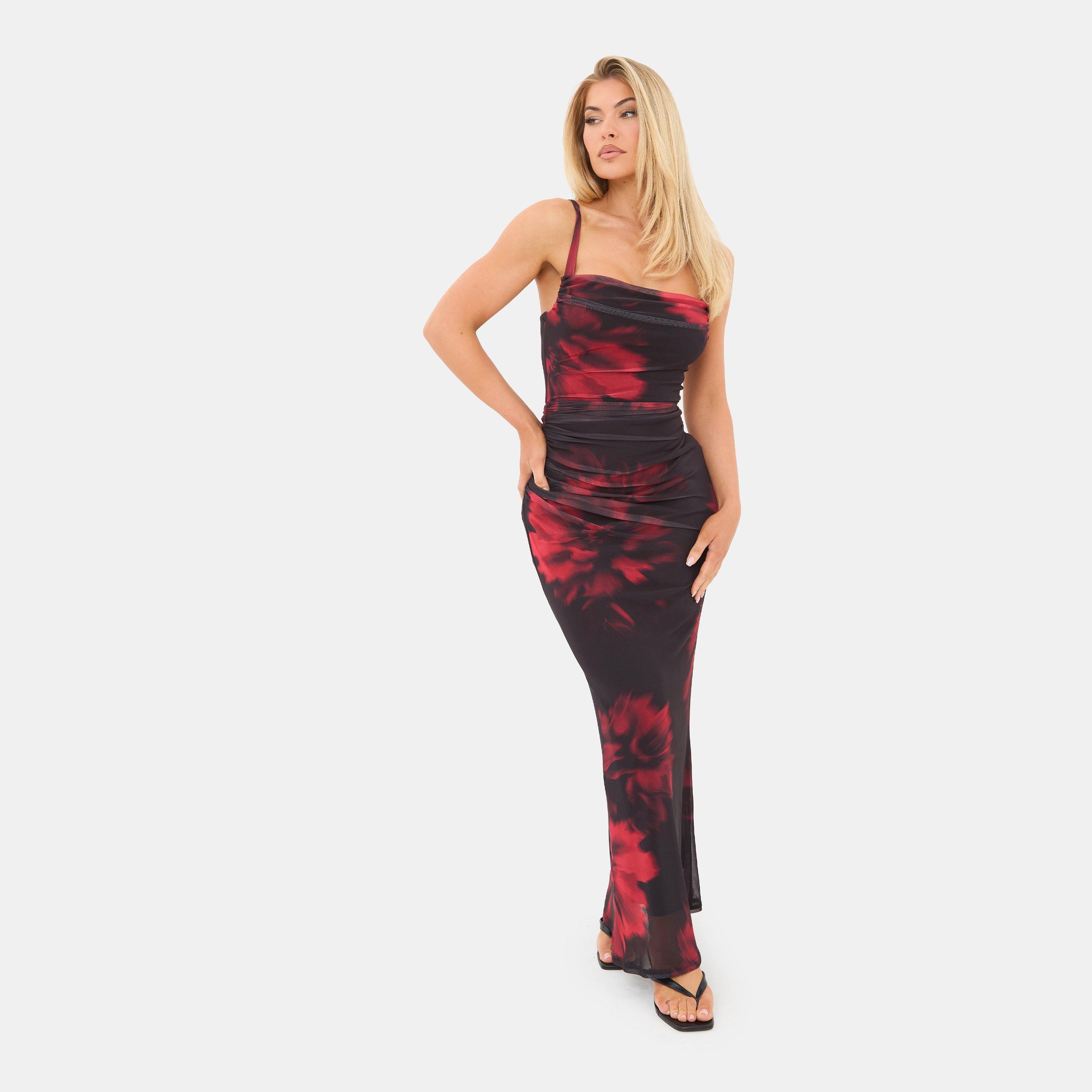 Donkere Bloemen - I Saw It First - Mesh Maxi Dress - 3