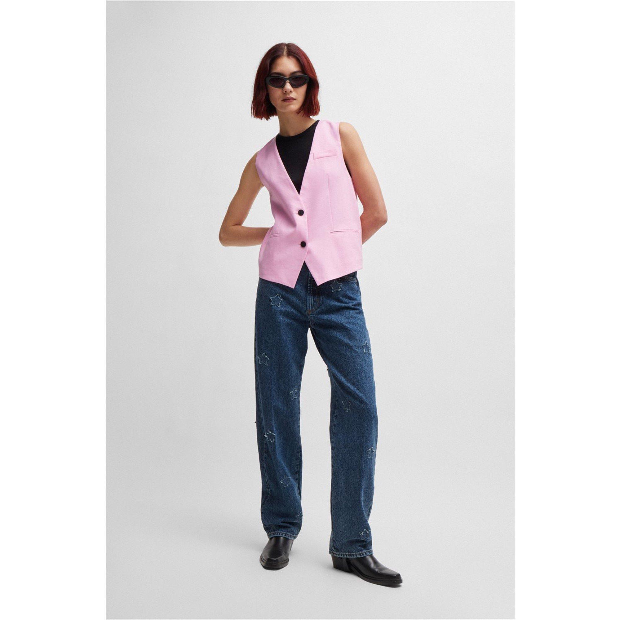 Navy - Hugo - Gilissi Relaxed Fit Jeans - 2