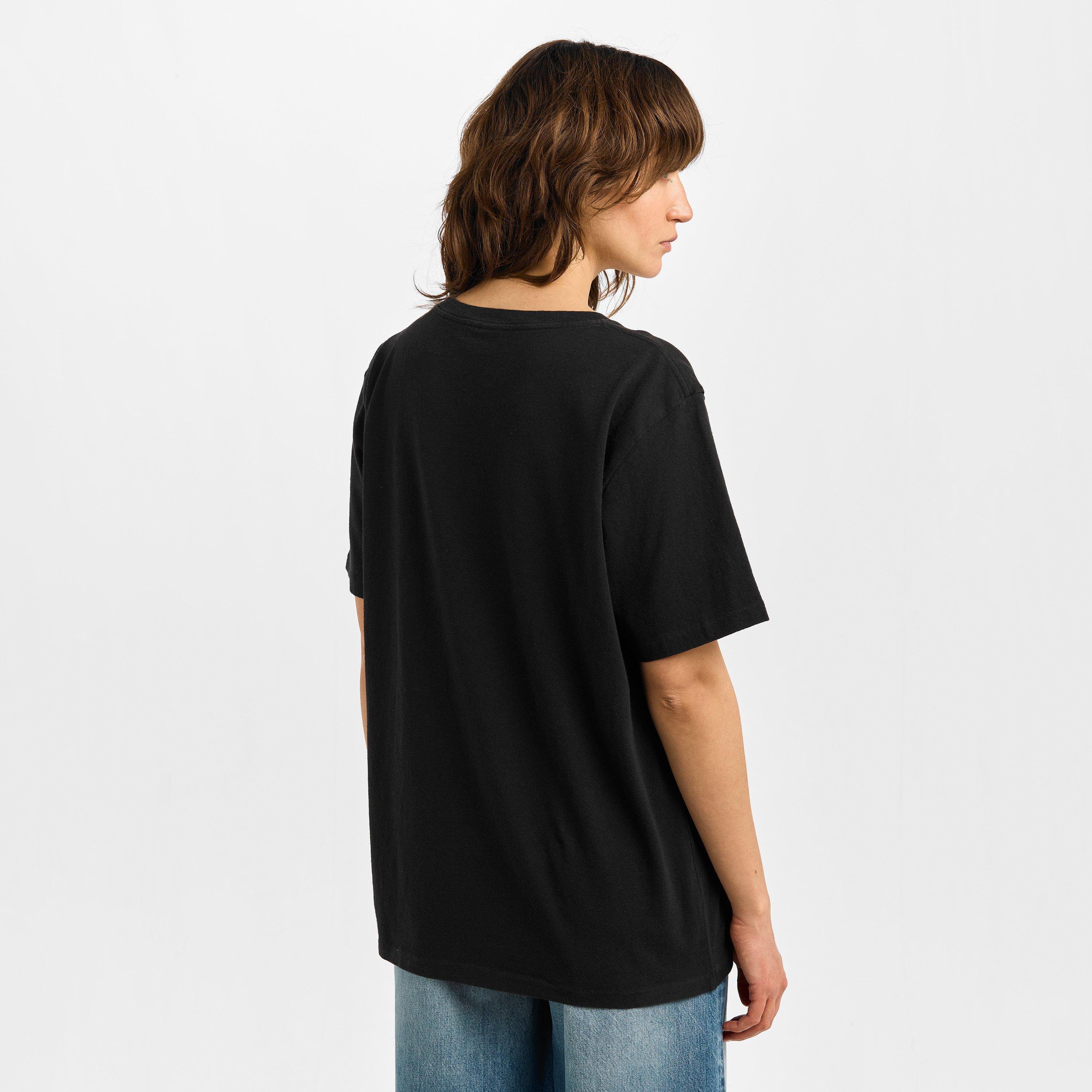 Ash Black - Chloe - Women's Flamingo T Oversized T-Shirt - 4