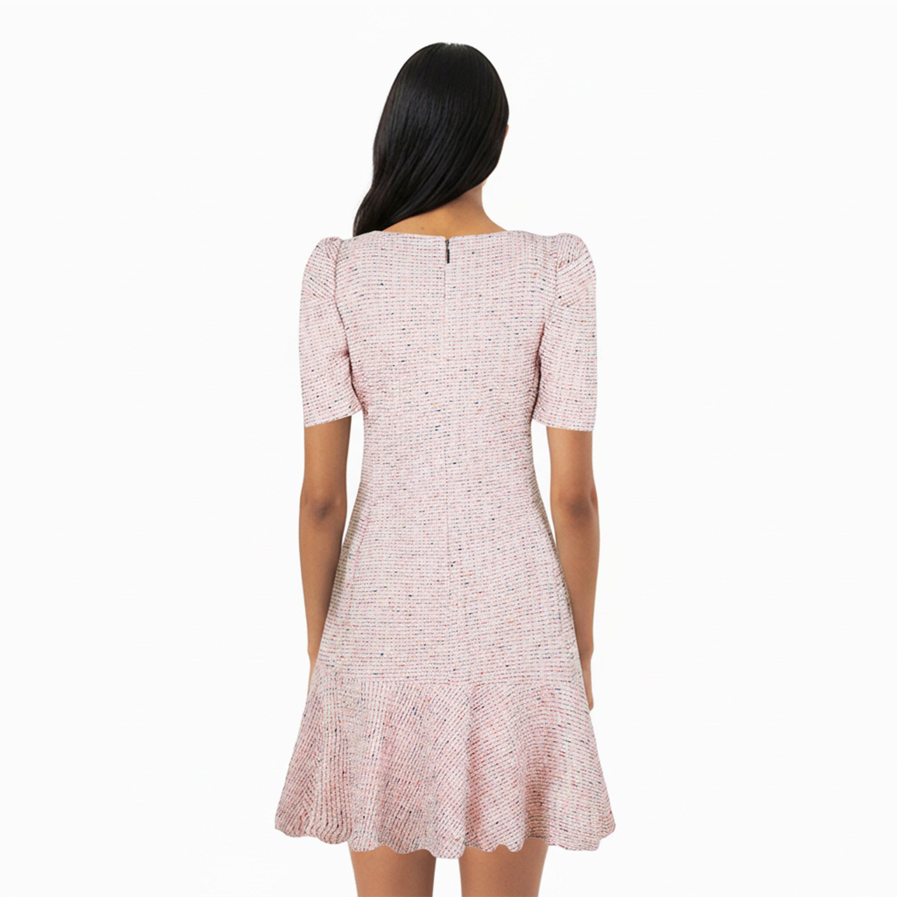 Pink Multi - Karl Lagerfeld - Women's Mini Dress - 4
