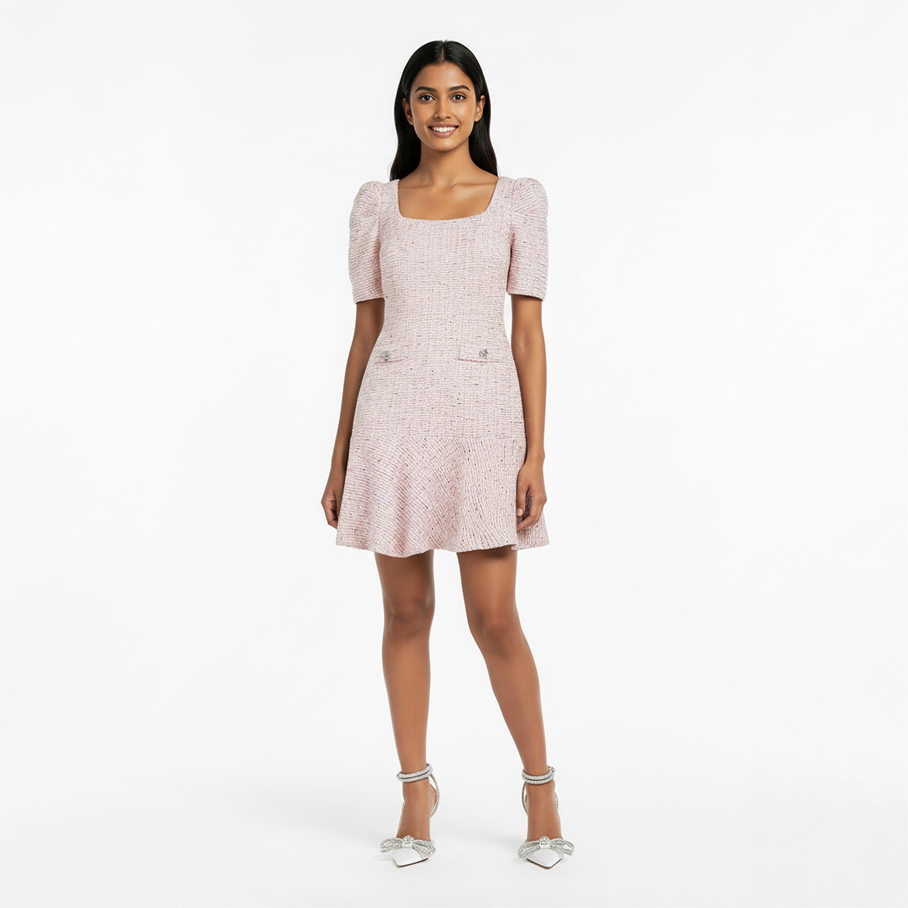 Pink Multi - Karl Lagerfeld - Women's Mini Dress - 6