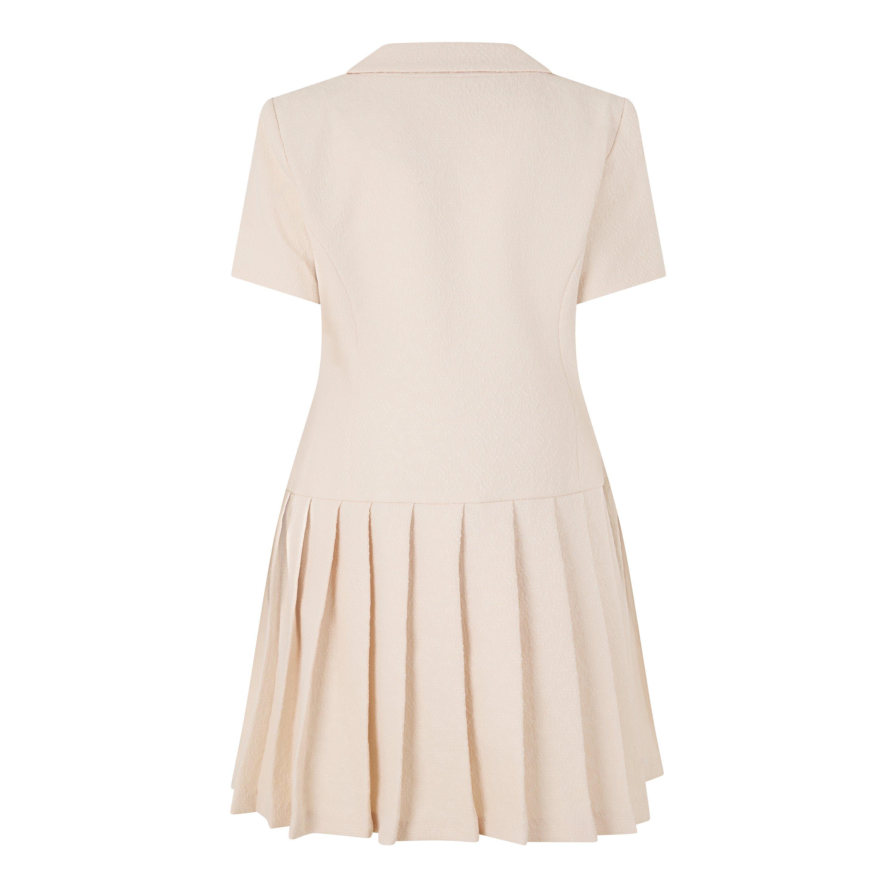 Beige - Karl Lagerfeld - Women's Blazer Dress - 2