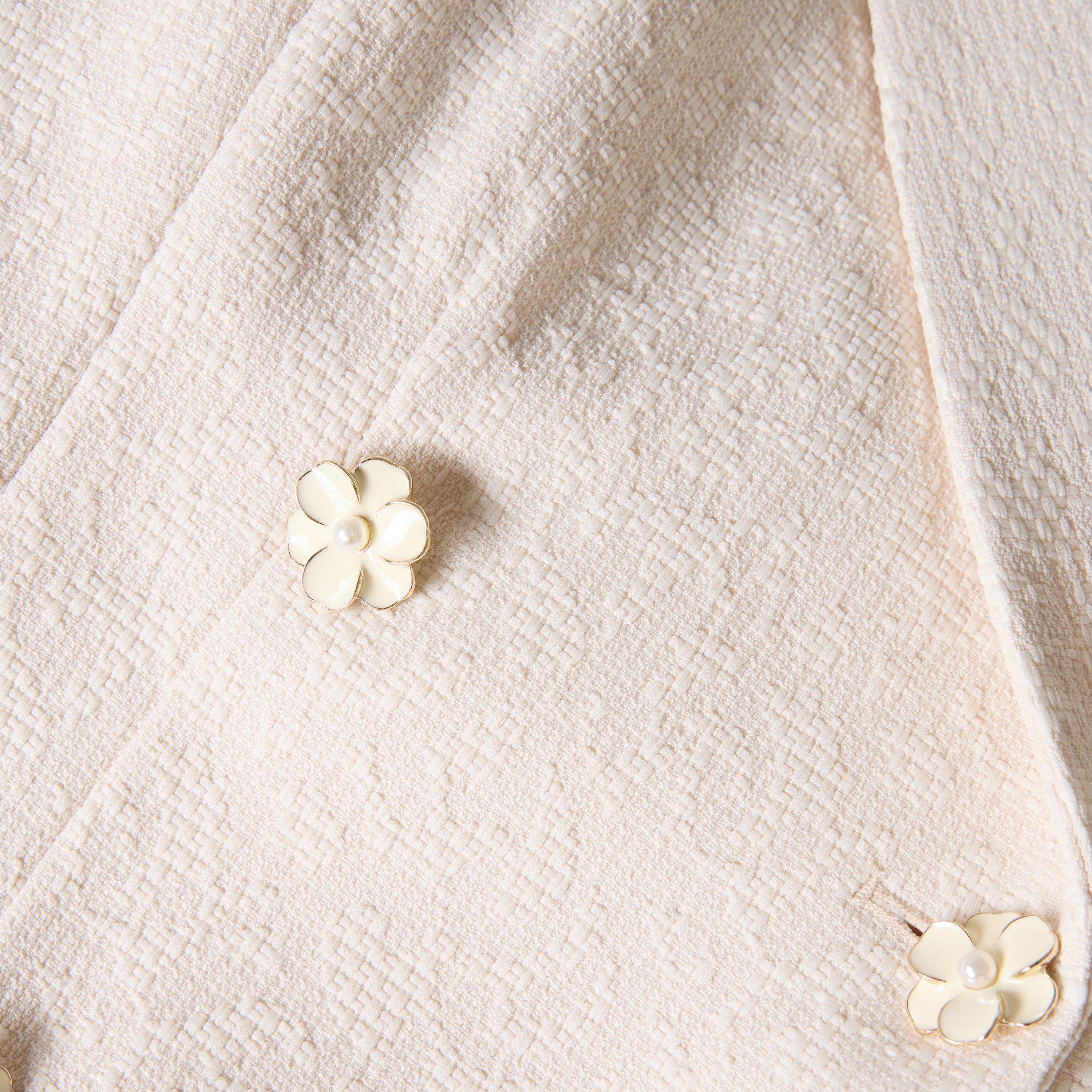 Beige - Karl Lagerfeld - Women's Blazer Dress - 3