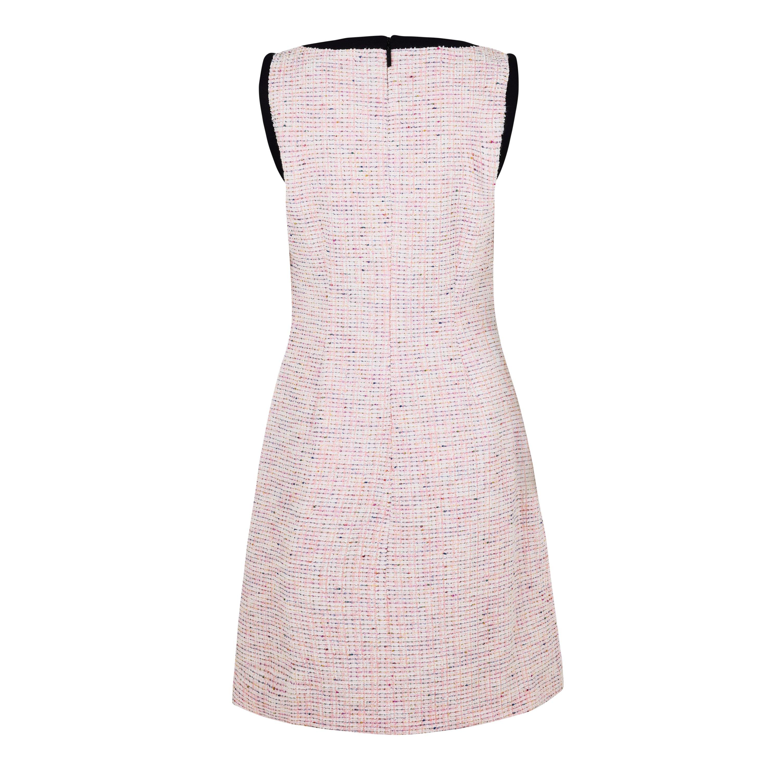 Pink Mlti/Black - Karl Lagerfeld - Women's Shift Dress - 2