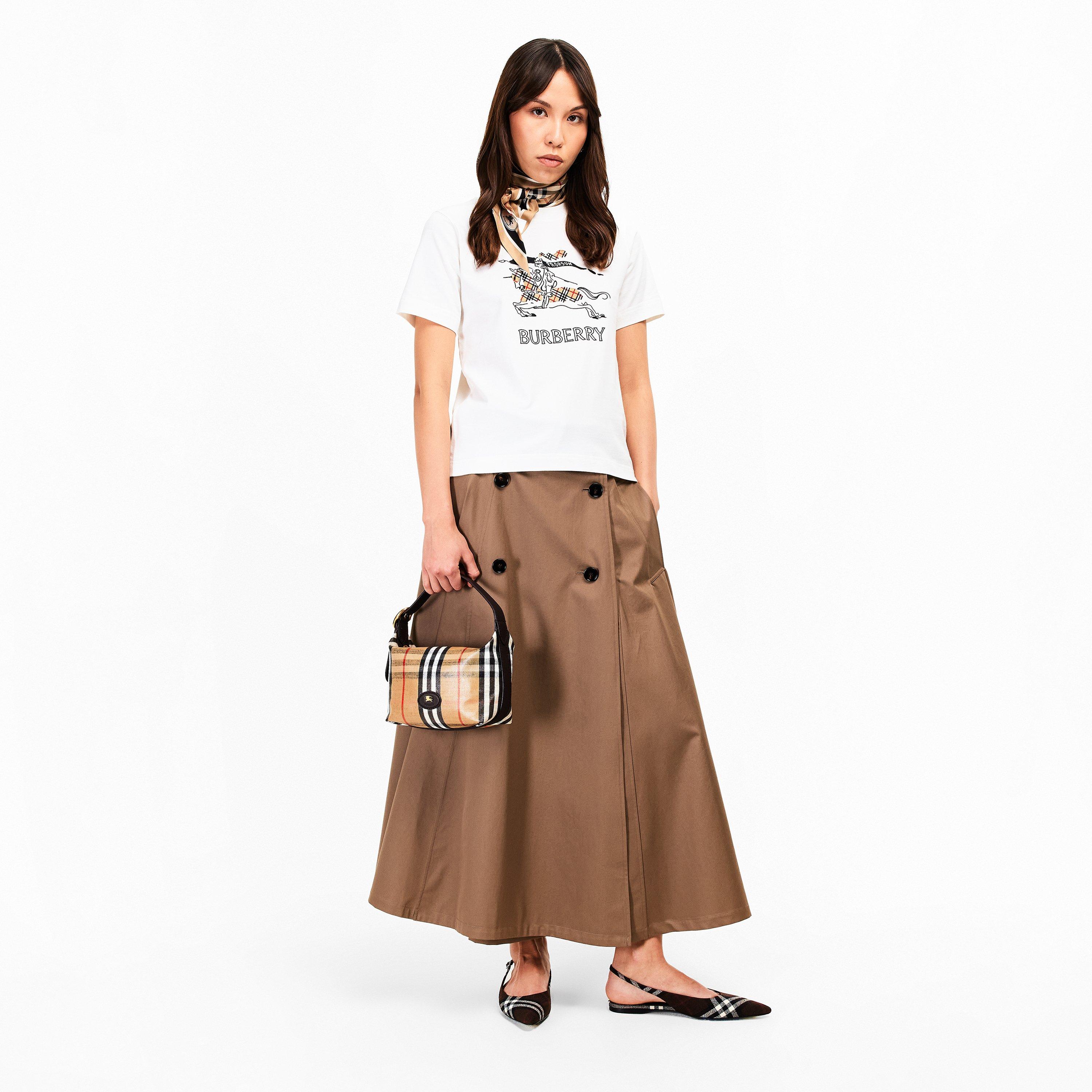 Chalk - Burberry - Women's Burb Frankie EKD T-Shirt - 6