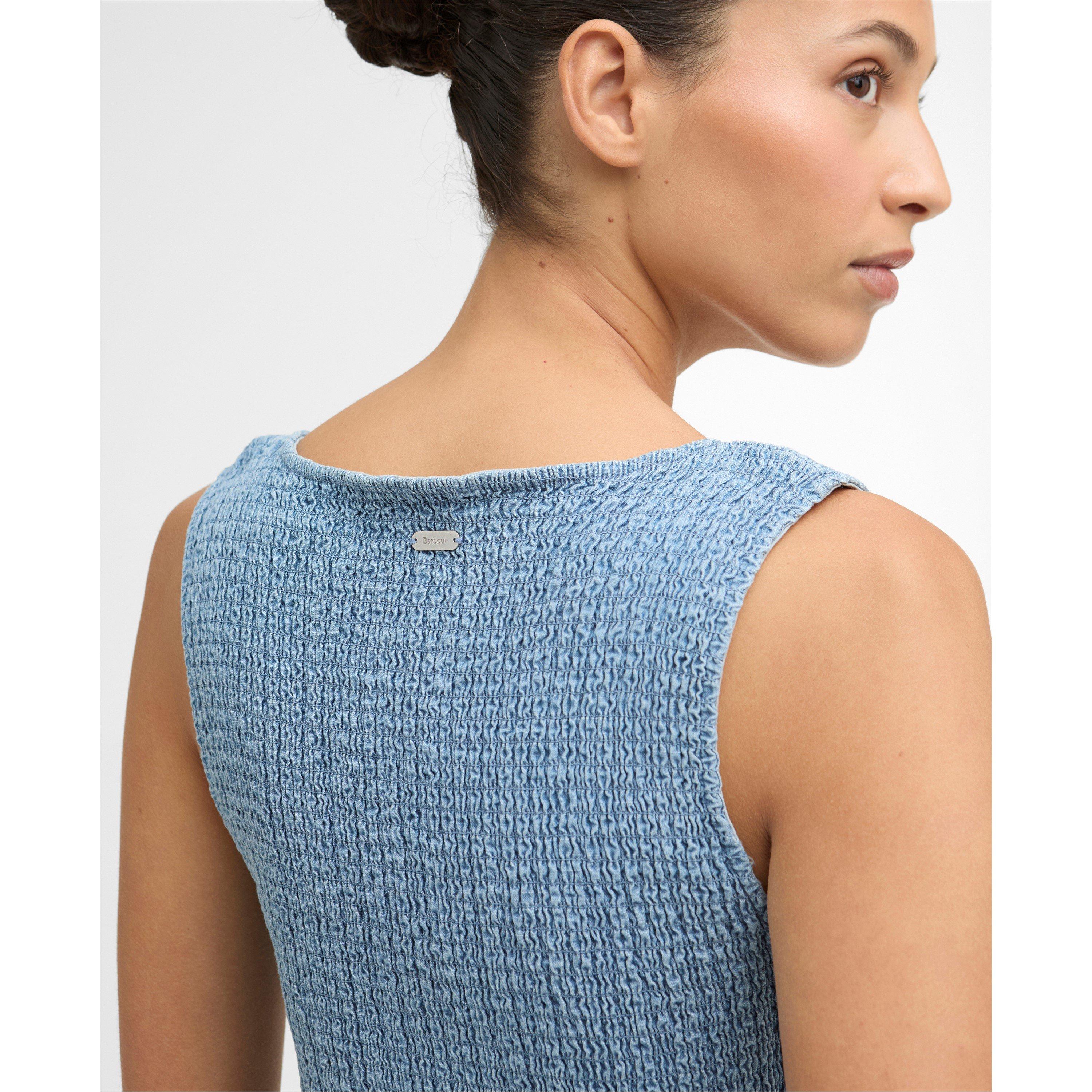 Chambray - Barbour - Women's A Line Dress - 5