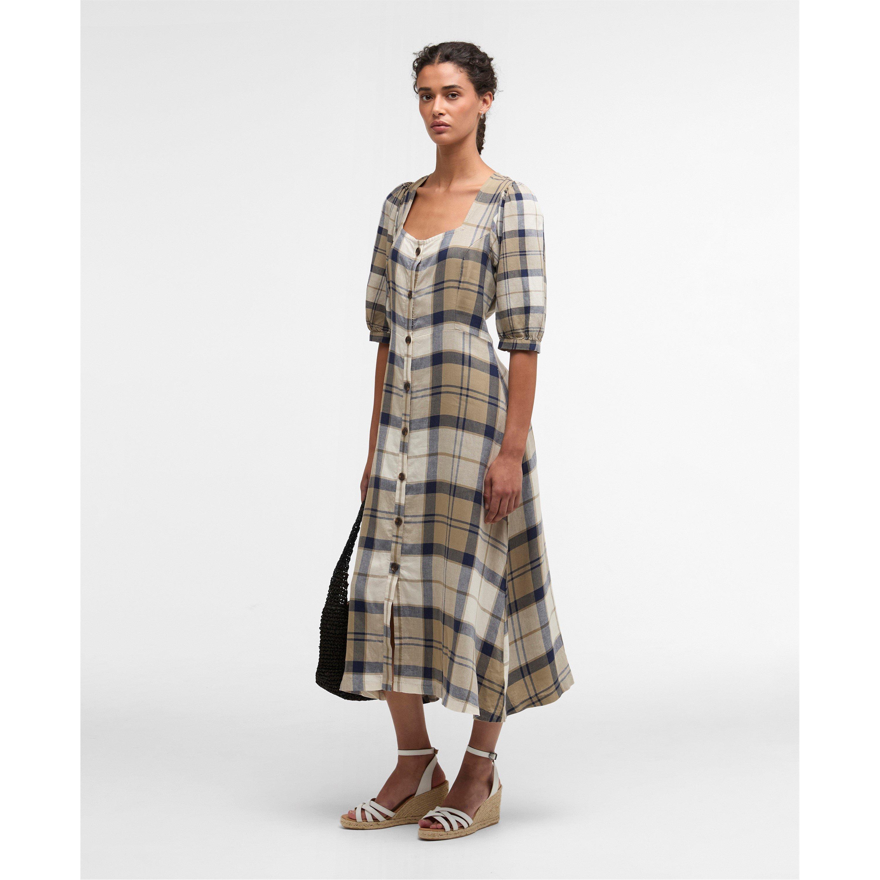 Navy Tartan - Barbour - B.Li Ballina Dress Ld63 - 2