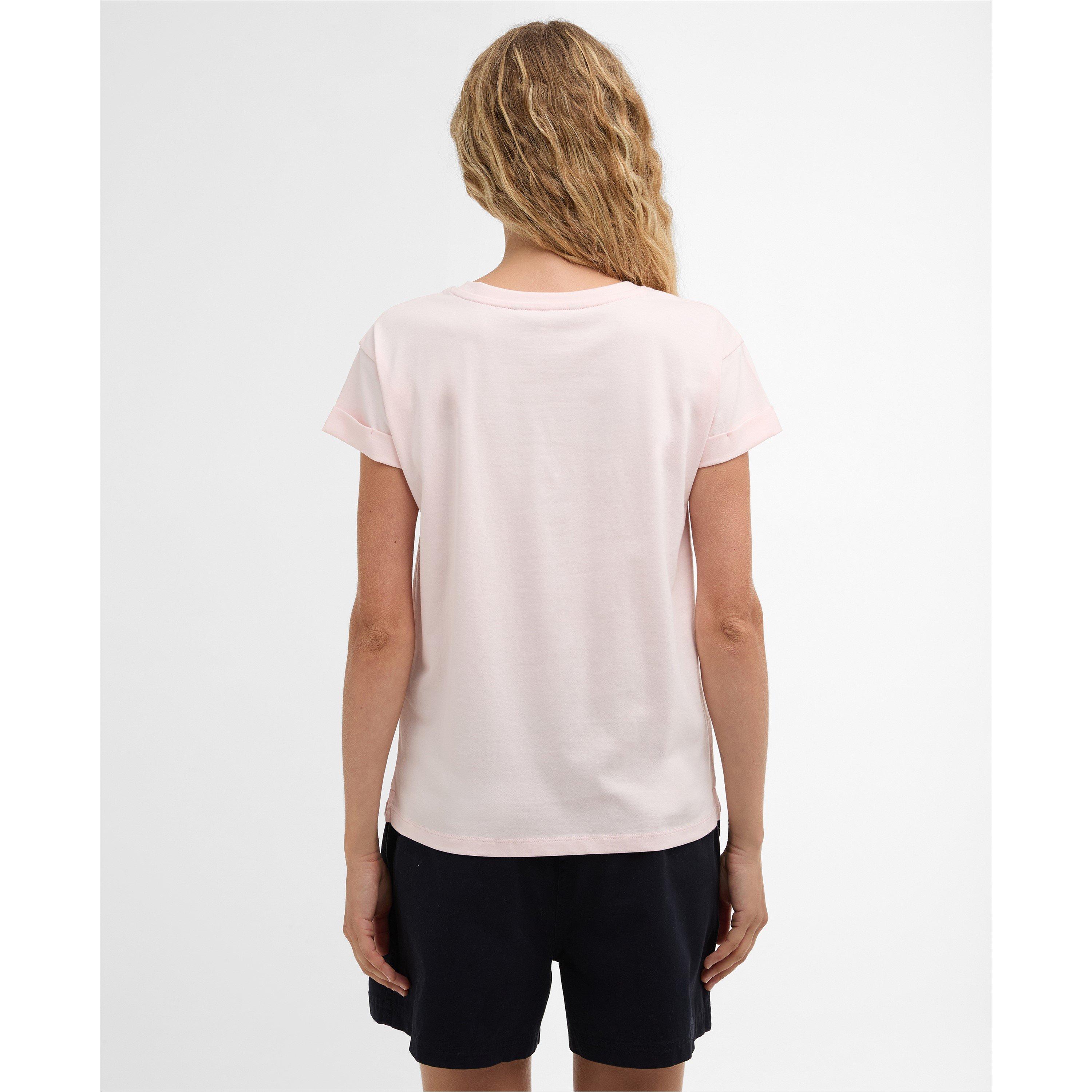 Pink - Barbour - Womens Bede T-Shirt - 3