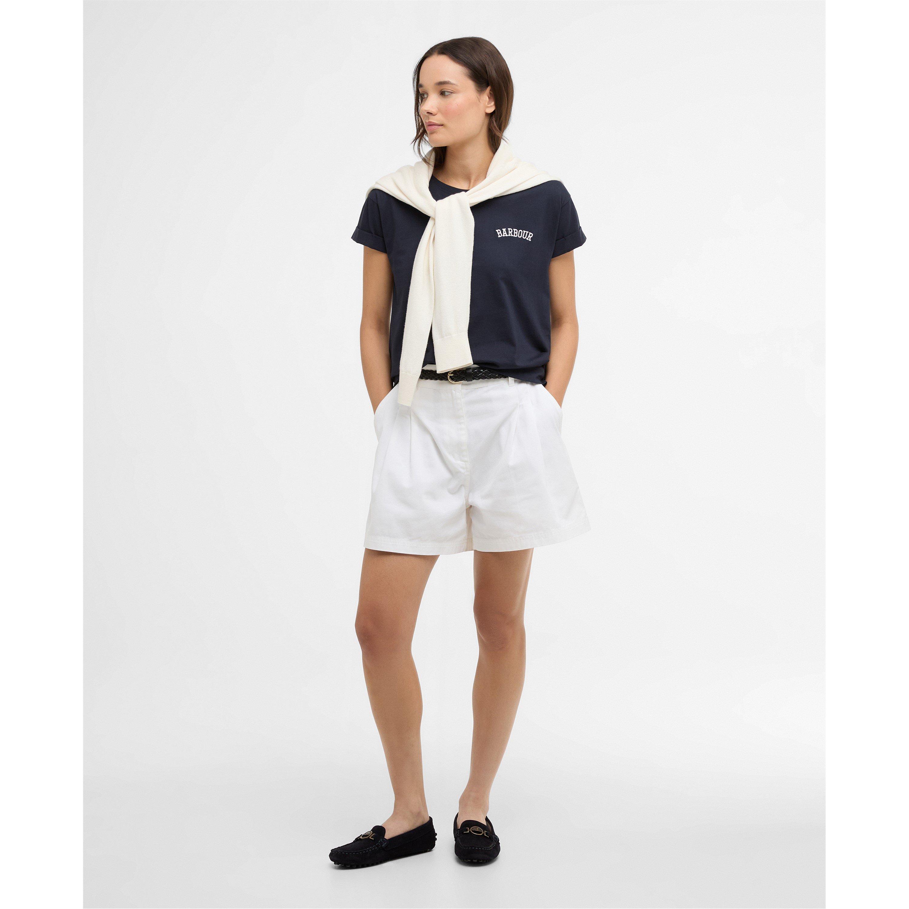 Navy - Barbour - Womens Bede T-Shirt - 5