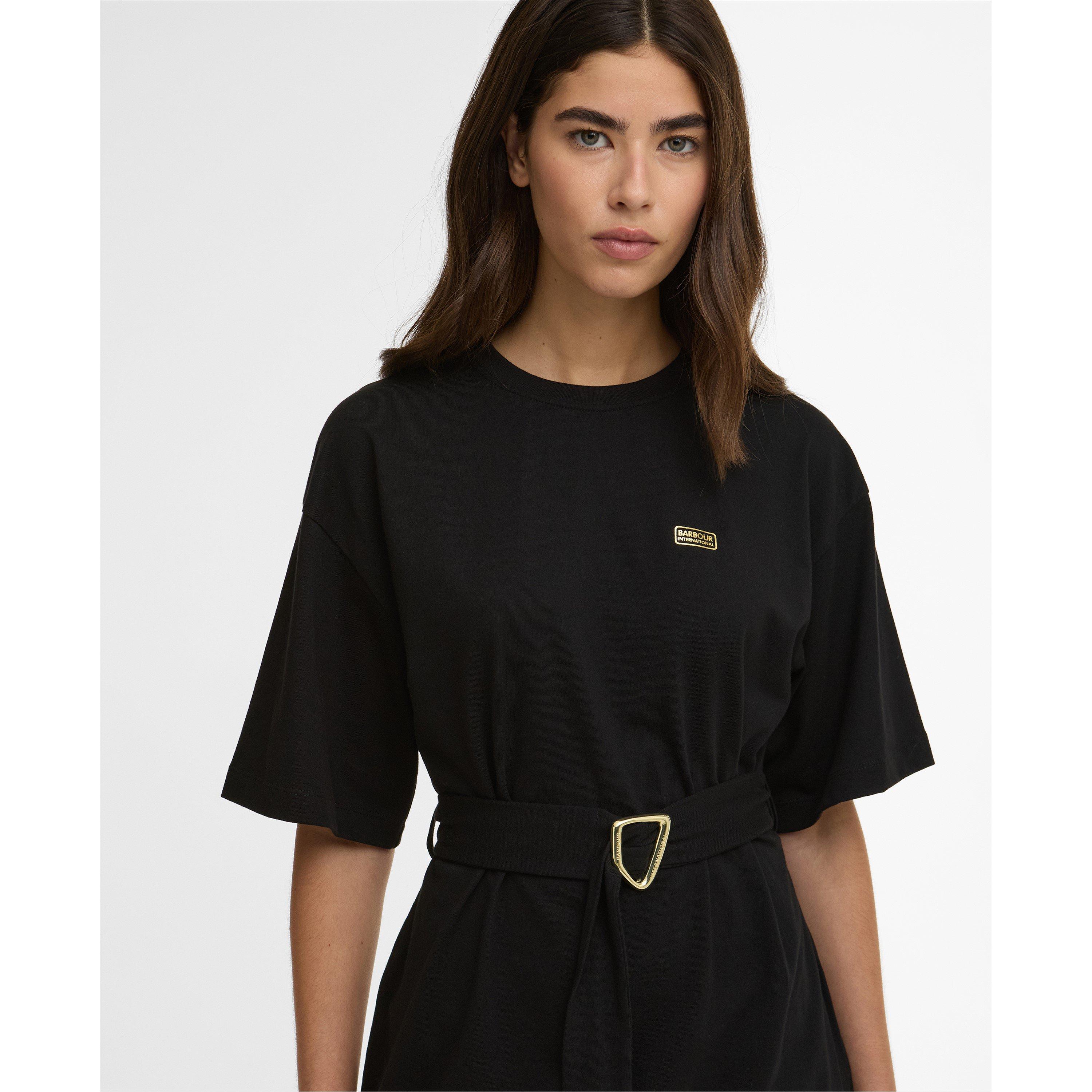 Black - Barbour International - Womens Uma Mini Dress - 4