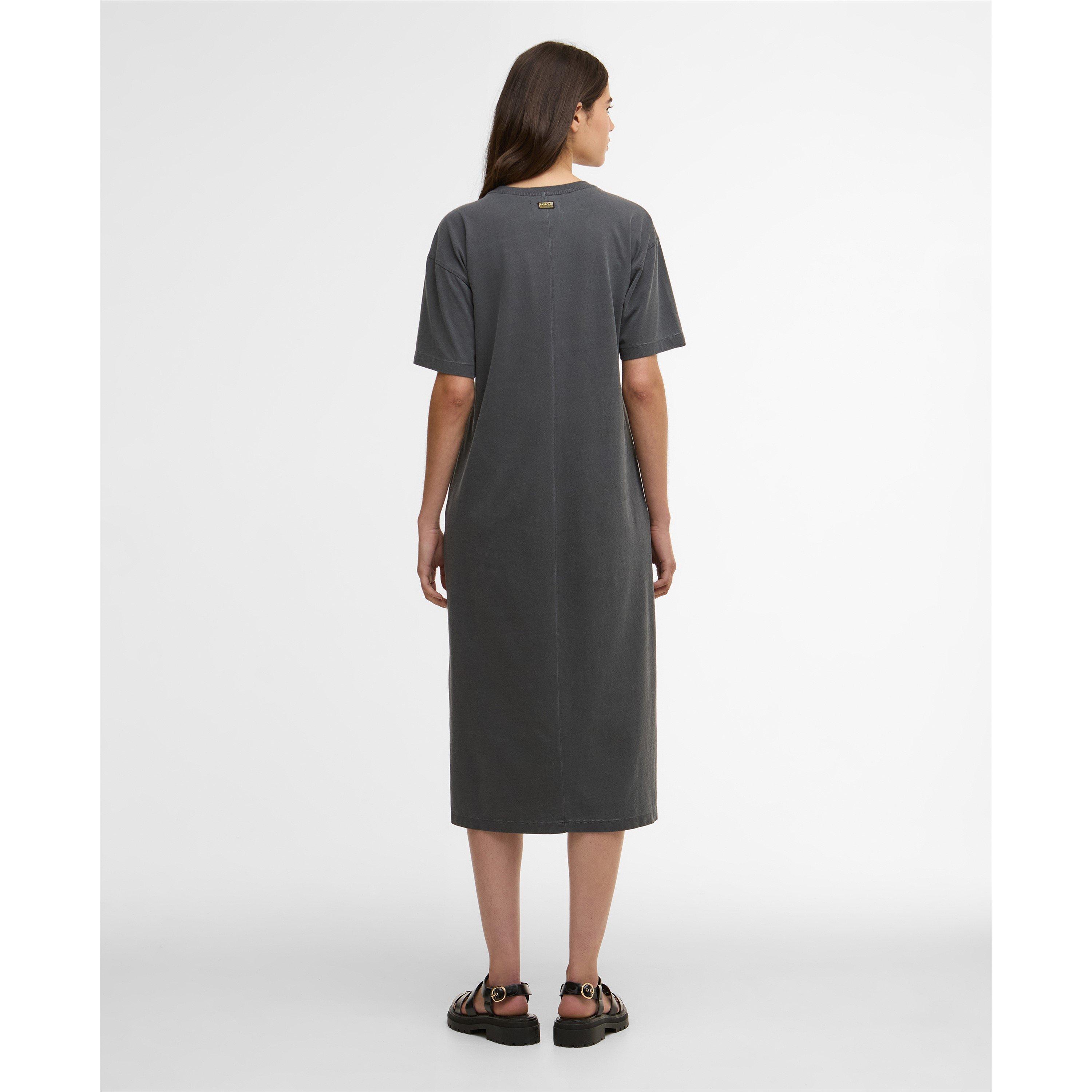 Washed Black - Barbour International - Womens Lyra Midi Dress - 3