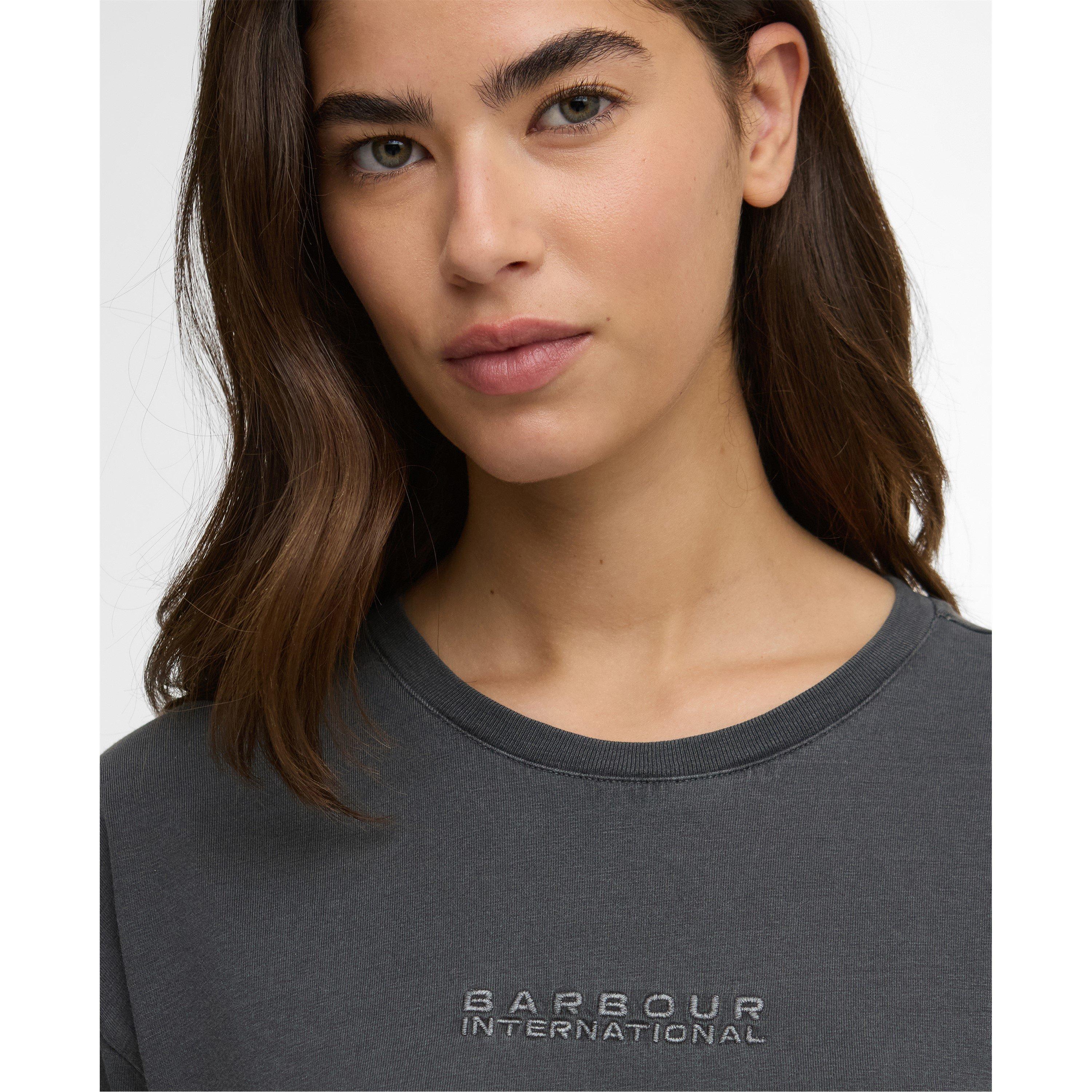 Washed Black - Barbour International - Womens Lyra Midi Dress - 4