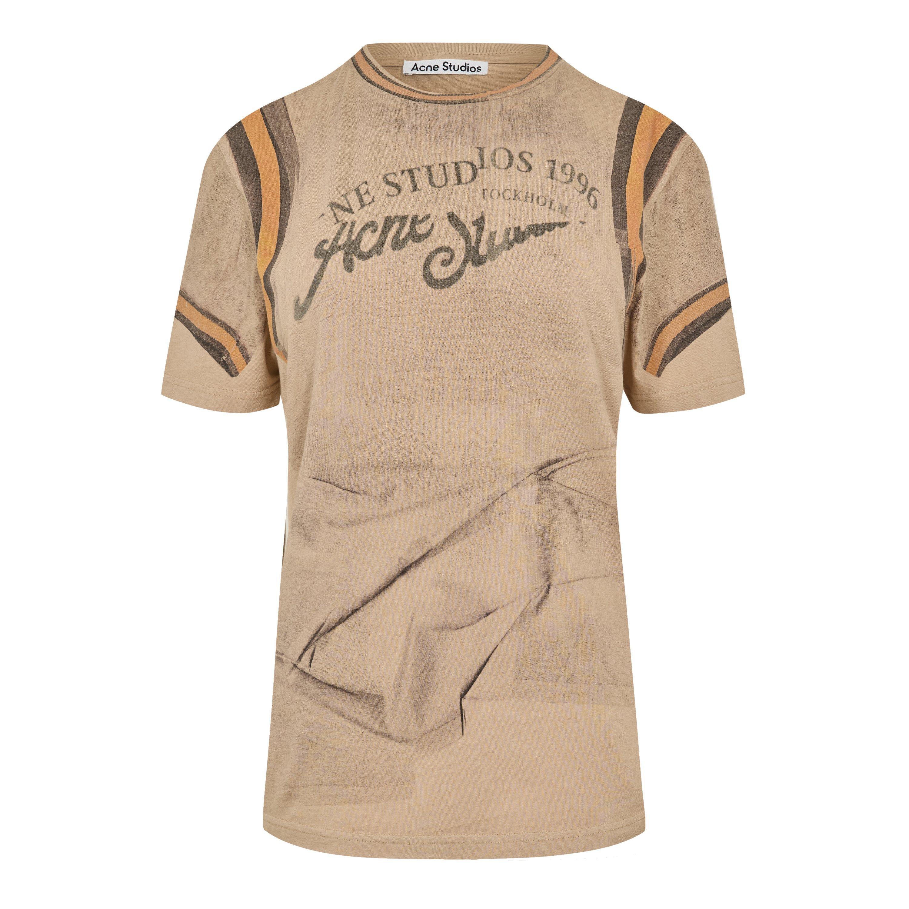 Acne Studios Women's T-Shirt - SAND BEIGE - XS