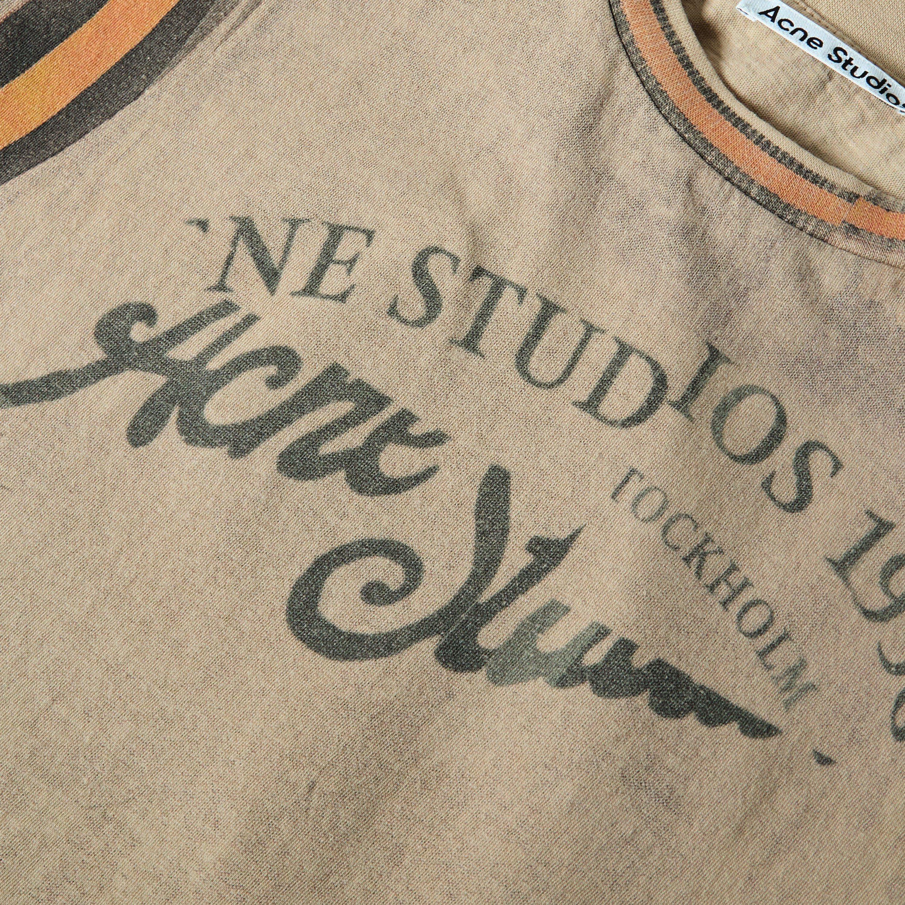 SAND BEIGE - Acne Studios - Women's T-Shirt - 3