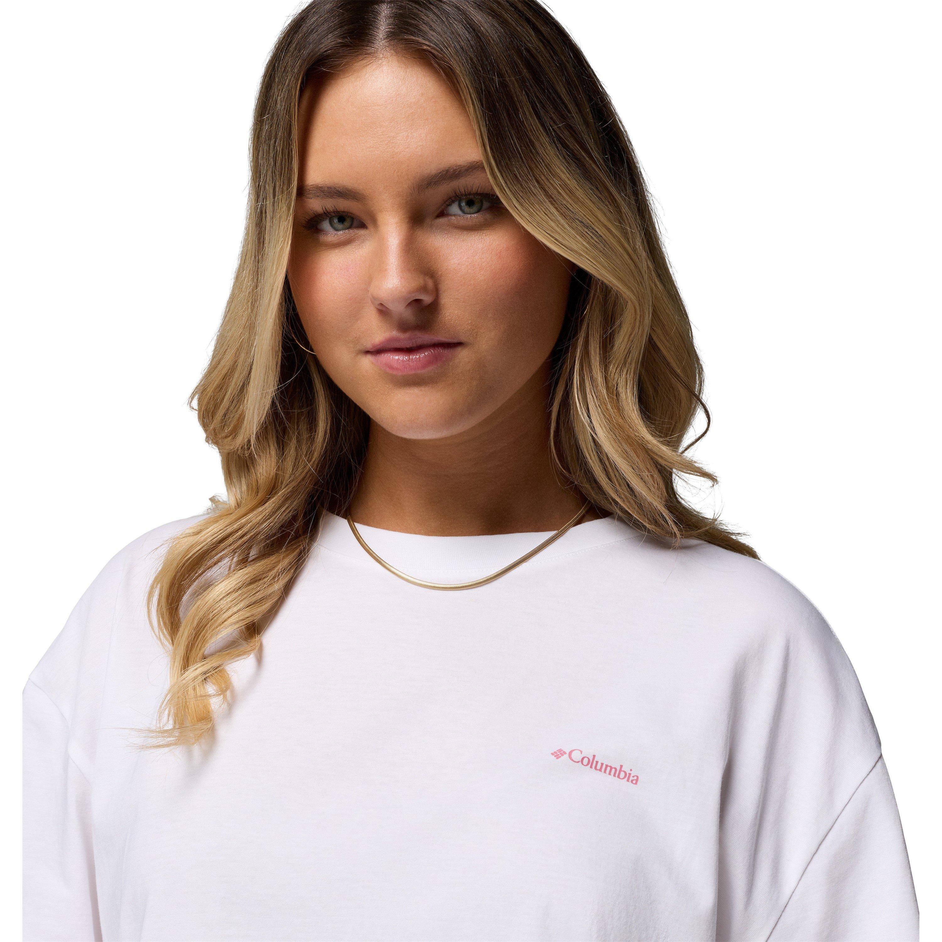 White Floral - Columbia - Columbia Roll Grph T Ld62 - 3