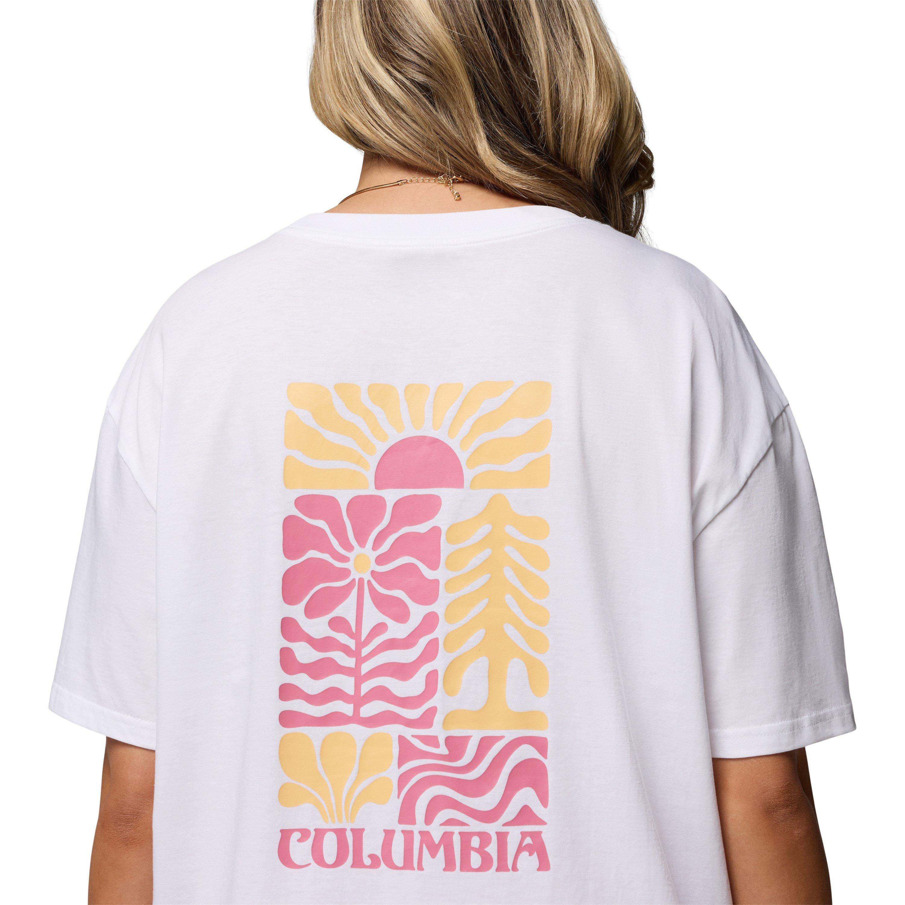 White Floral - Columbia - Columbia Roll Grph T Ld62 - 4