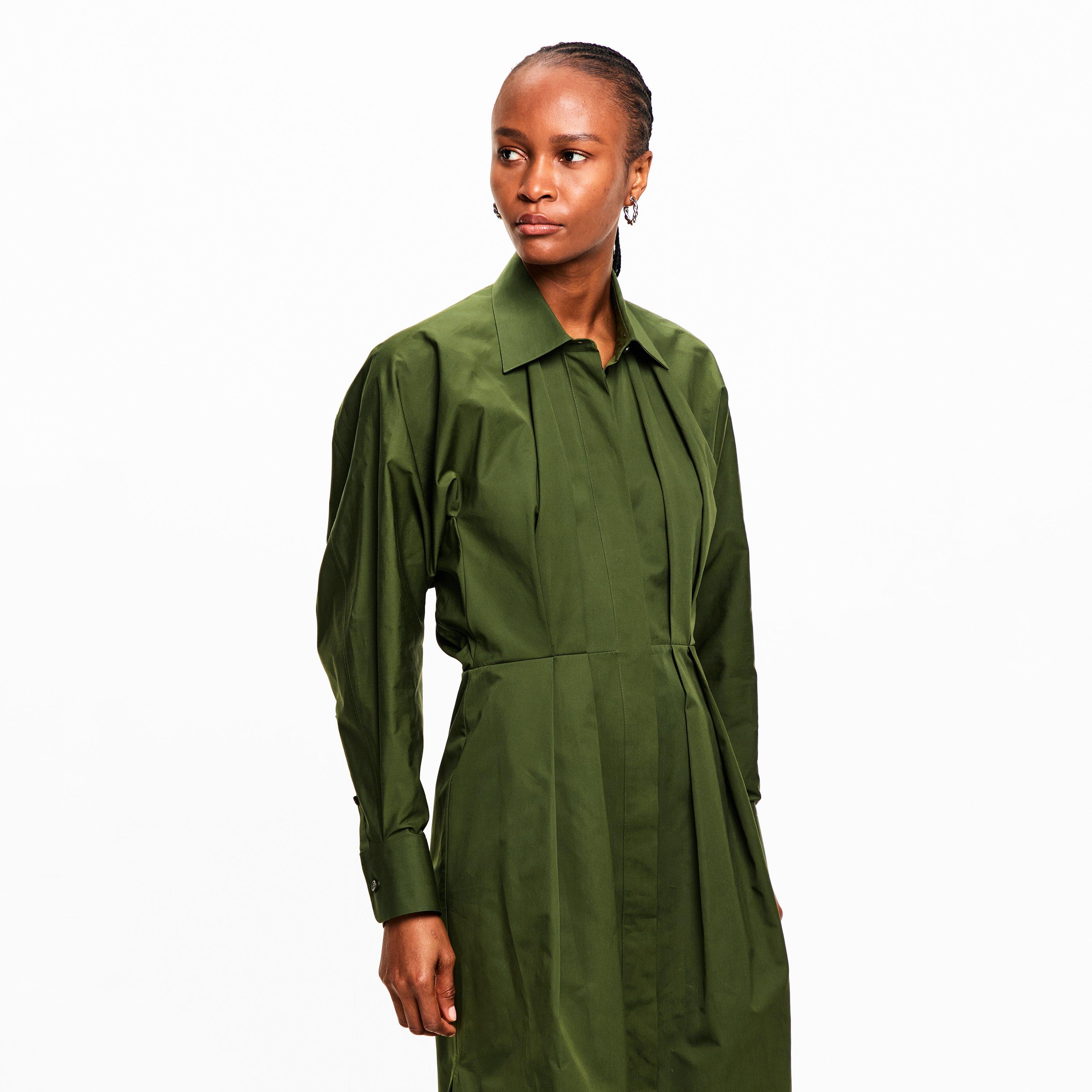 Khaki - GIVENCHY - Women's GIV Shirt Dress - 3