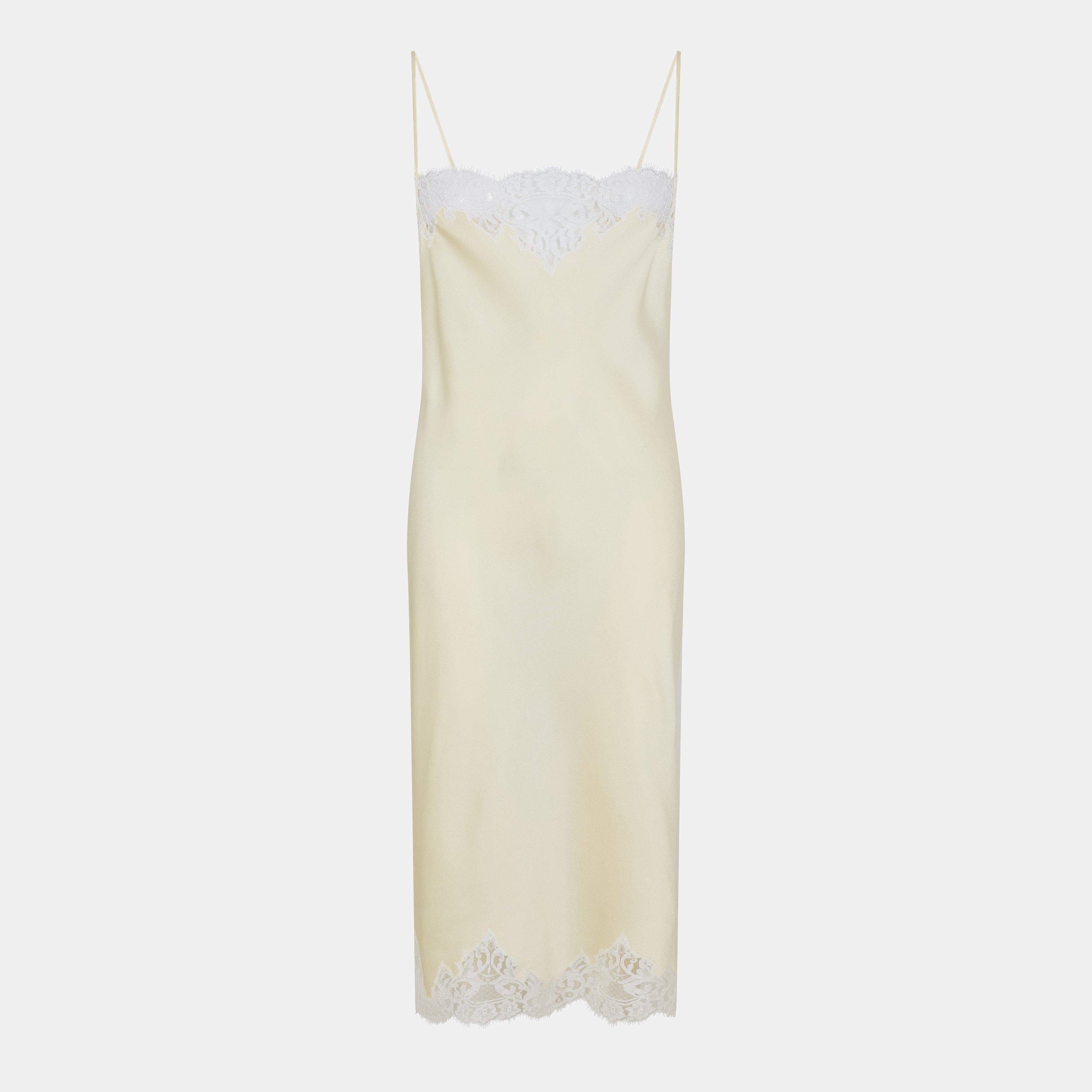 Buttermilk - Stella McCartney - Women's Iconic Lc Slip Dress - 1