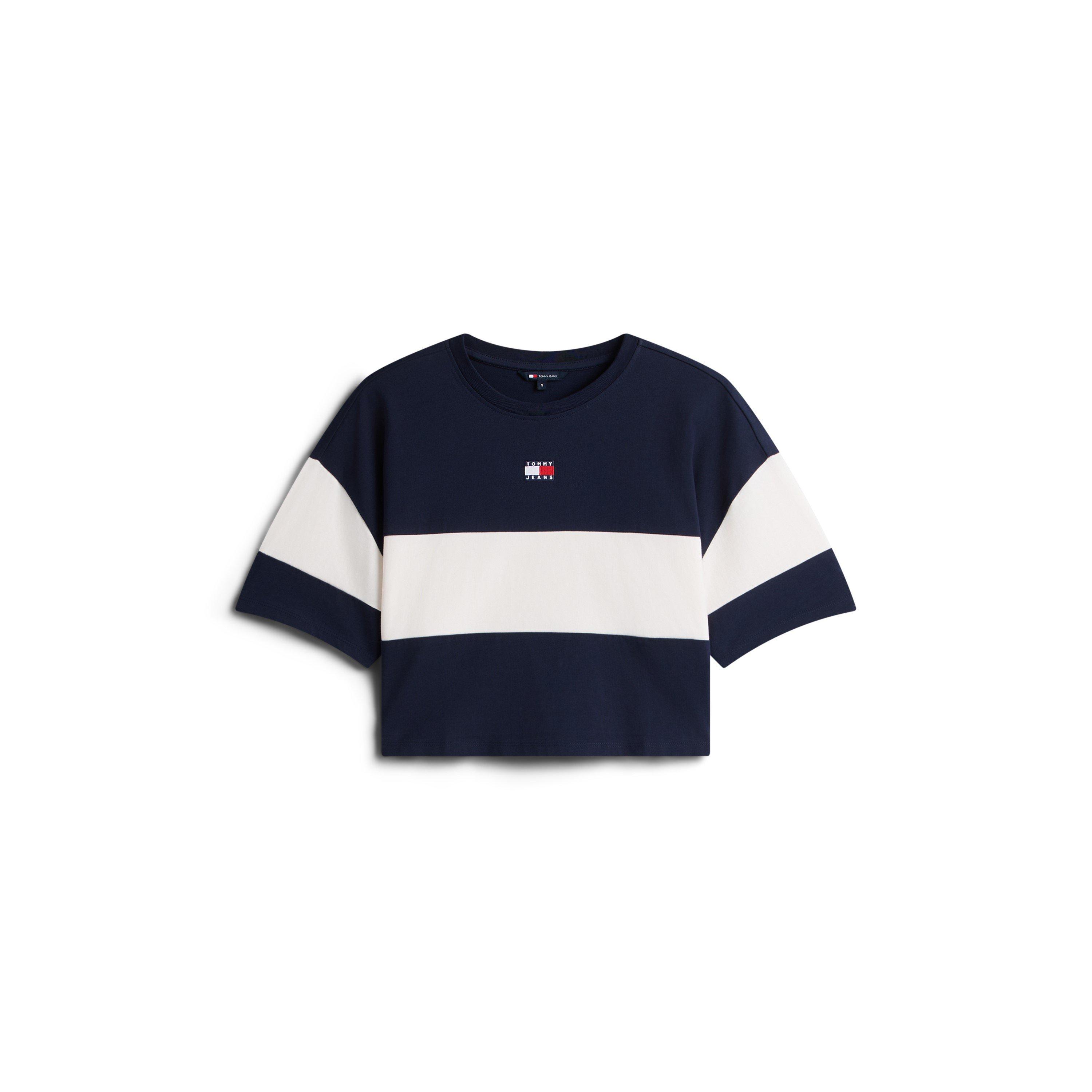 Dunkle Nacht Marineblau - Tommy Jeans - TJ Cblk Badge Tee Ld63 - 1