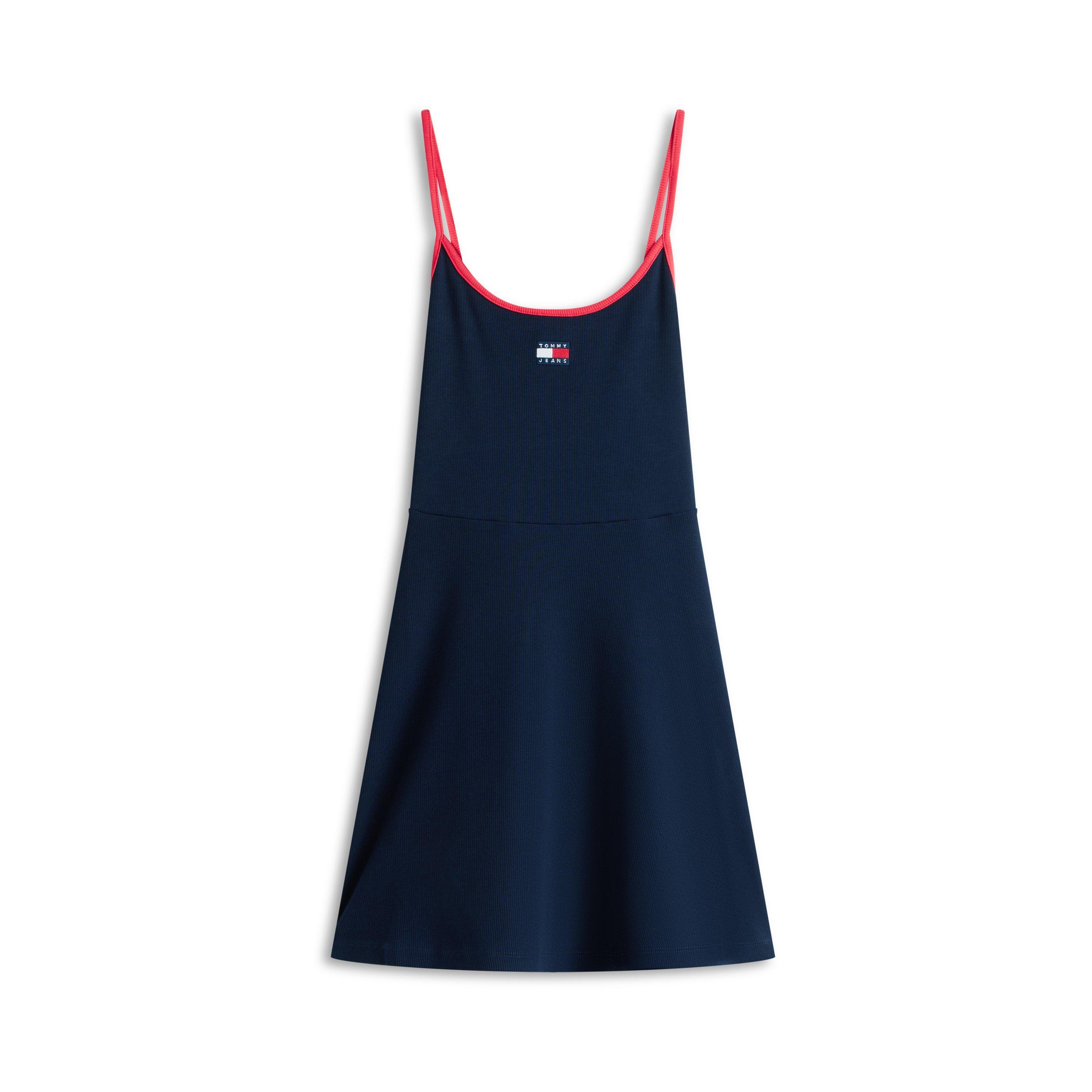 Tommy Jeans Women's Mini Dress - Dark Night Navy - 14 (L)