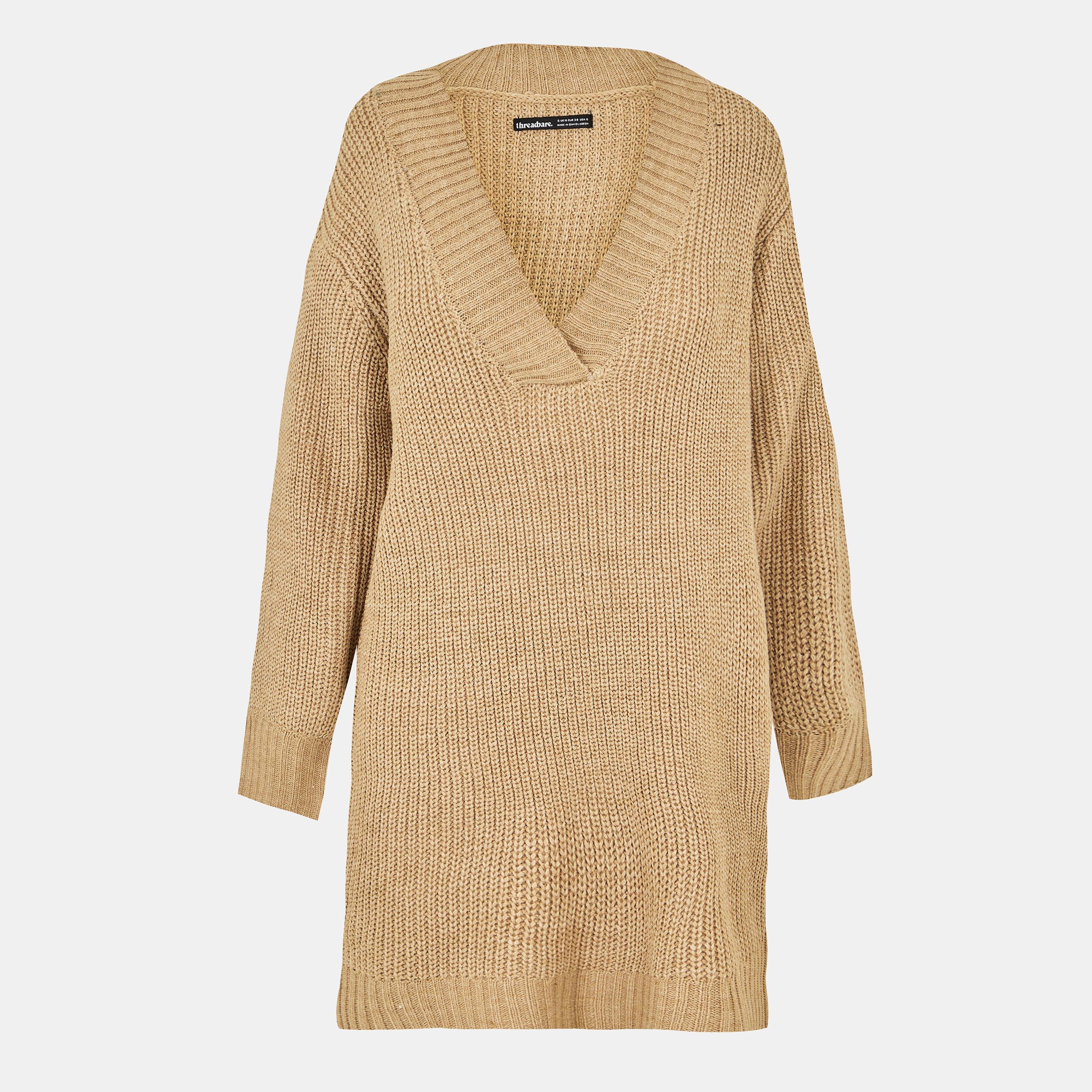 Stone - Threadbare - Women's Adeline A-Line Dress - 1