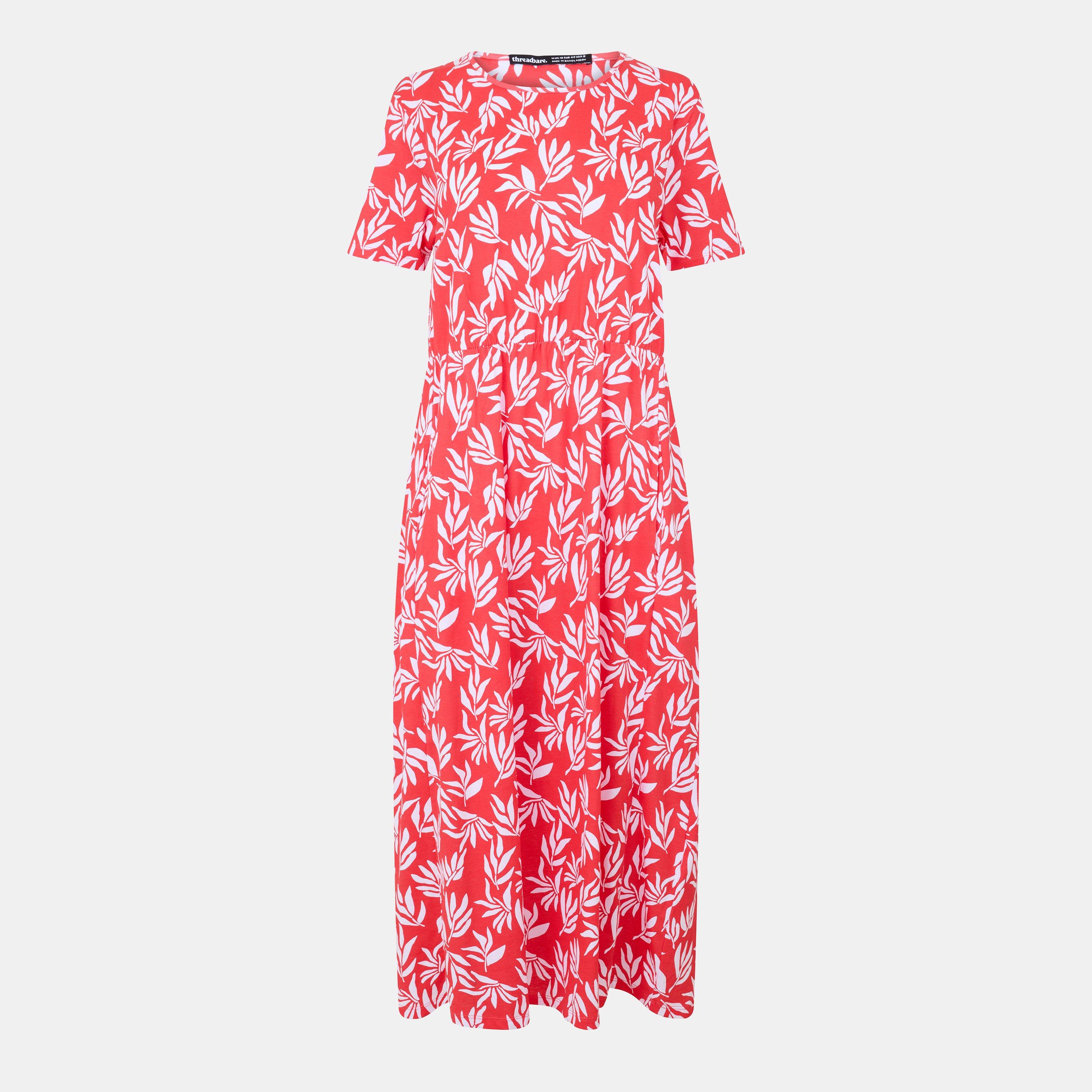 Red Leaf - Threadbare - Women's Danni A-Line Dress - 1