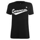 Noir - Converse - Converse Nova Logo T Shirt Ladies - 1