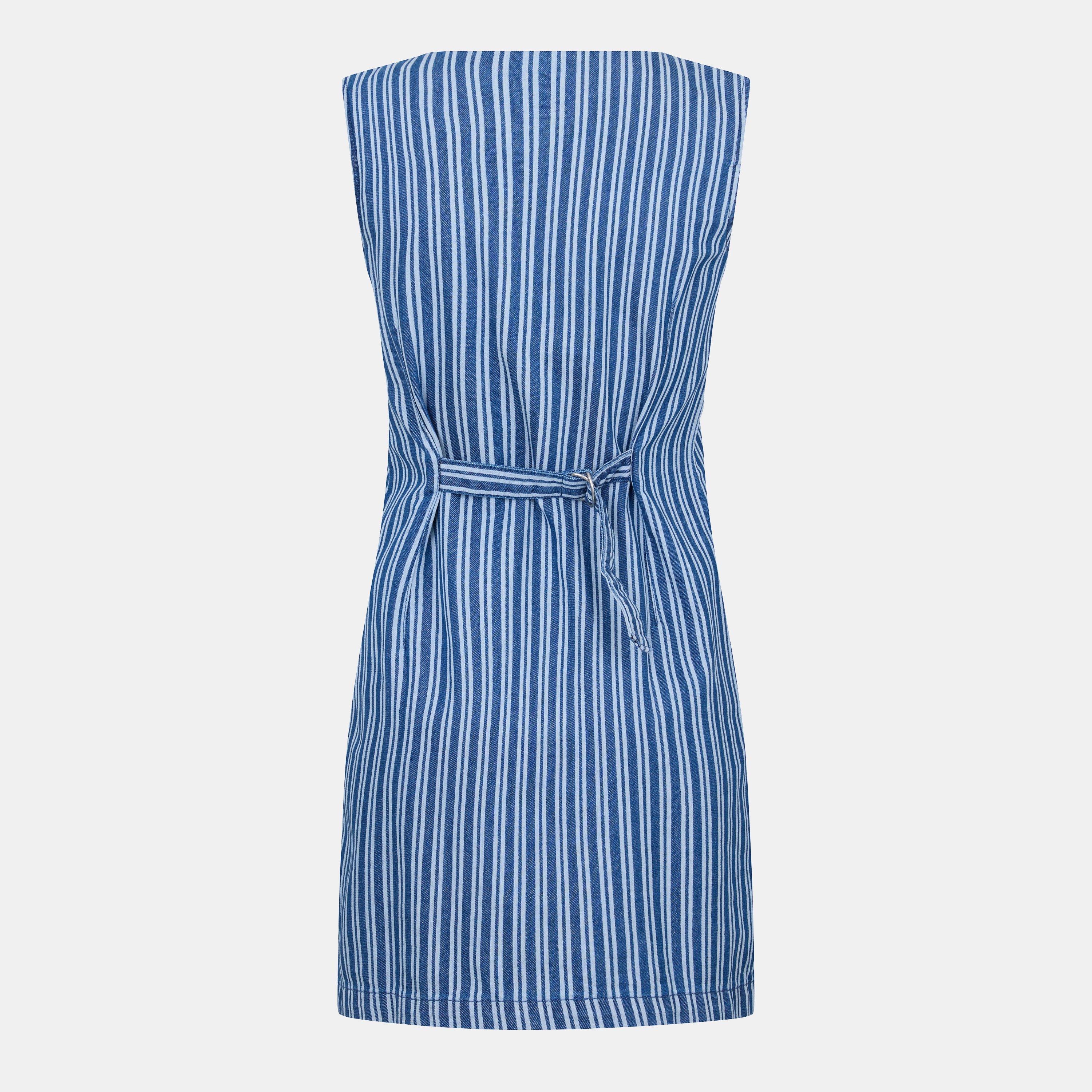 Mid Wash - Threadbare - Delancy Mini Dress - 2