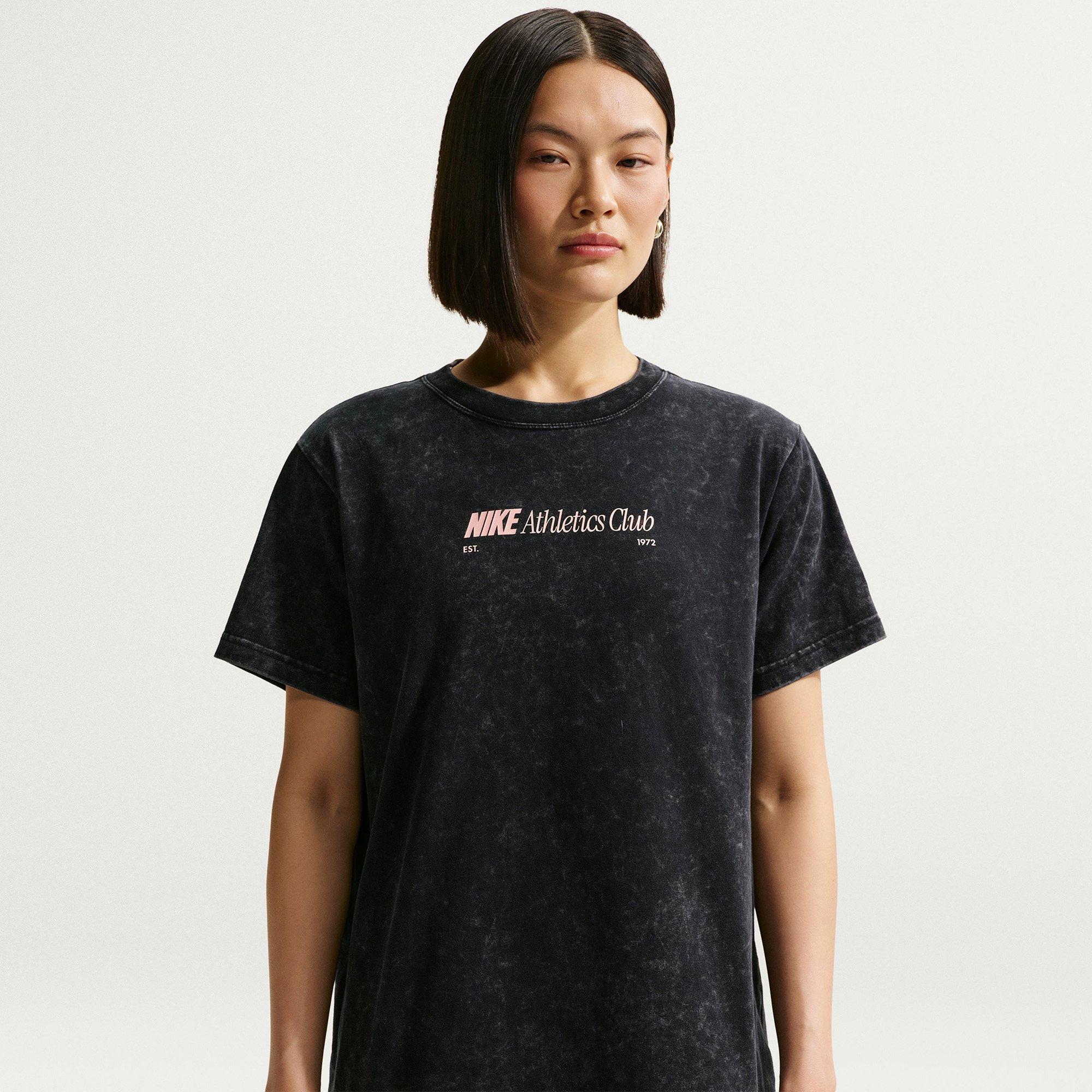 Black - Nike - Women's Varsity Oversized T-Shirt - 2