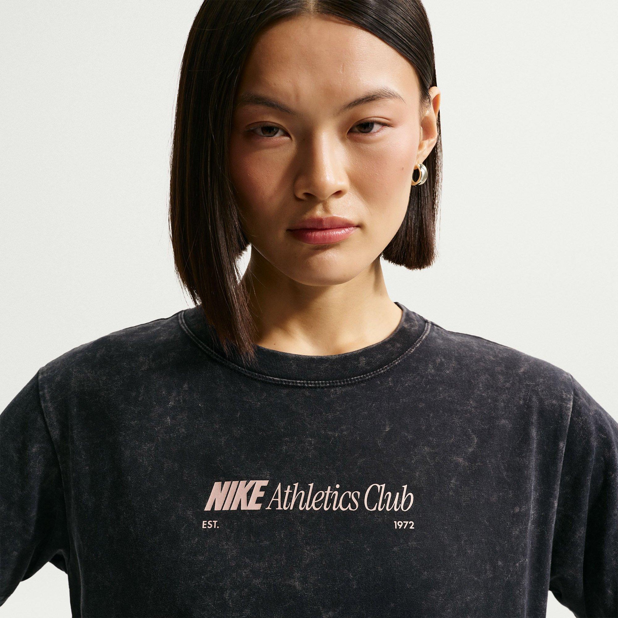 Black - Nike - Women's Varsity Oversized T-Shirt - 3