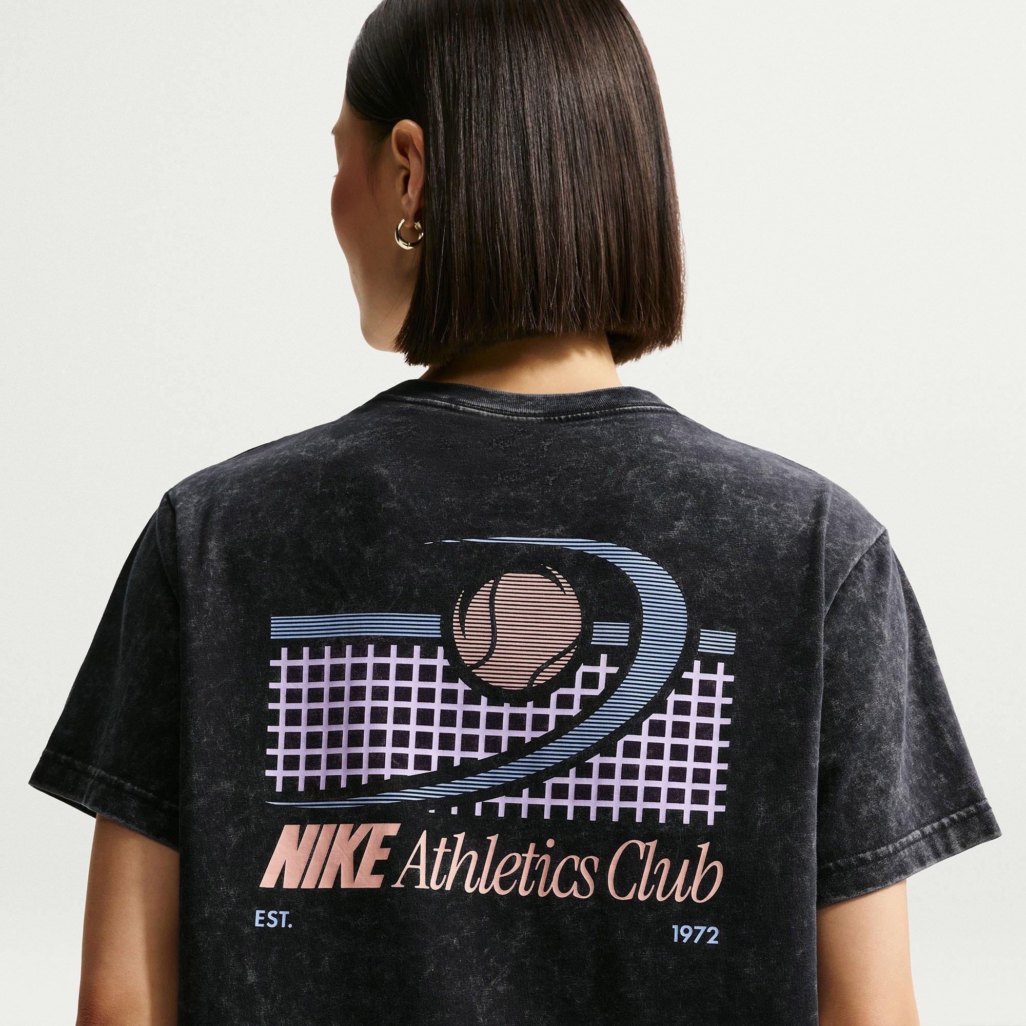 Black - Nike - Women's Varsity Oversized T-Shirt - 4