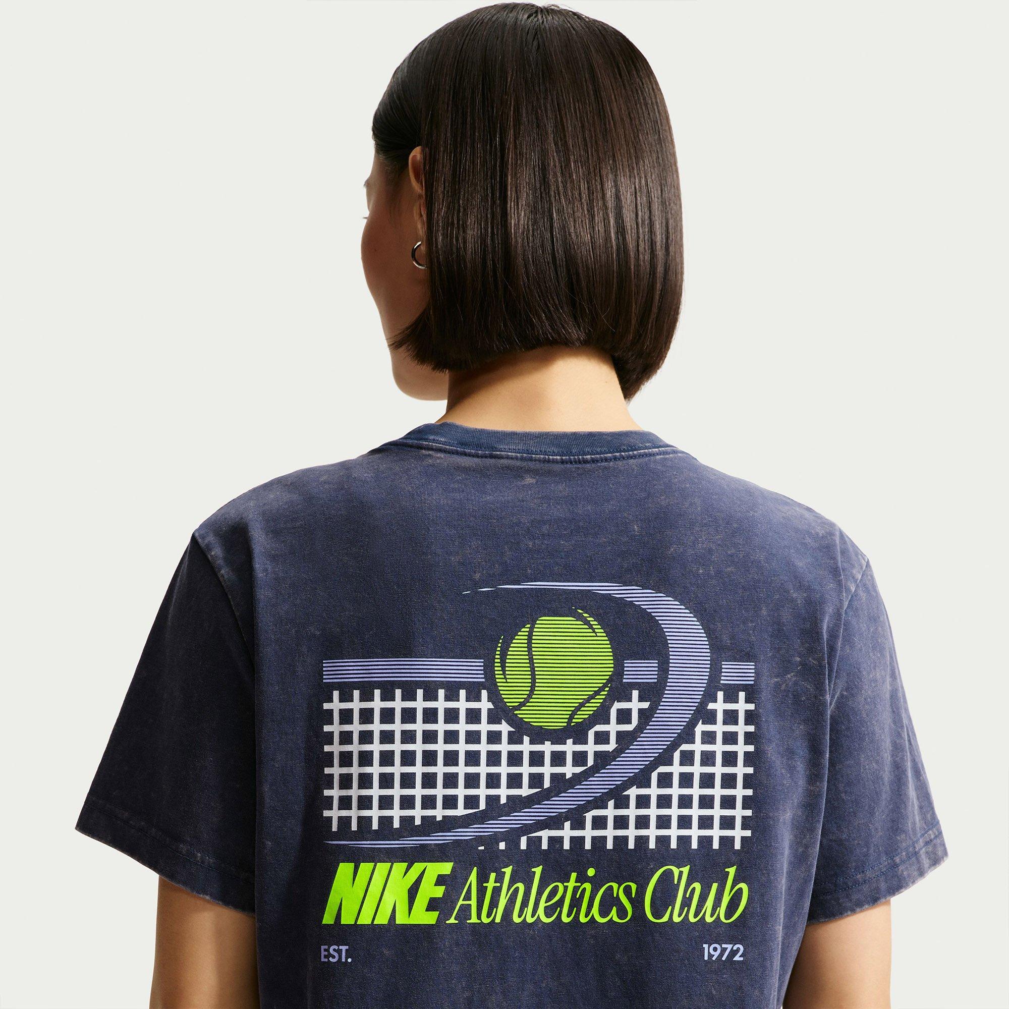 Midnight Navy - Nike - Women's Varsity Oversized T-Shirt - 4