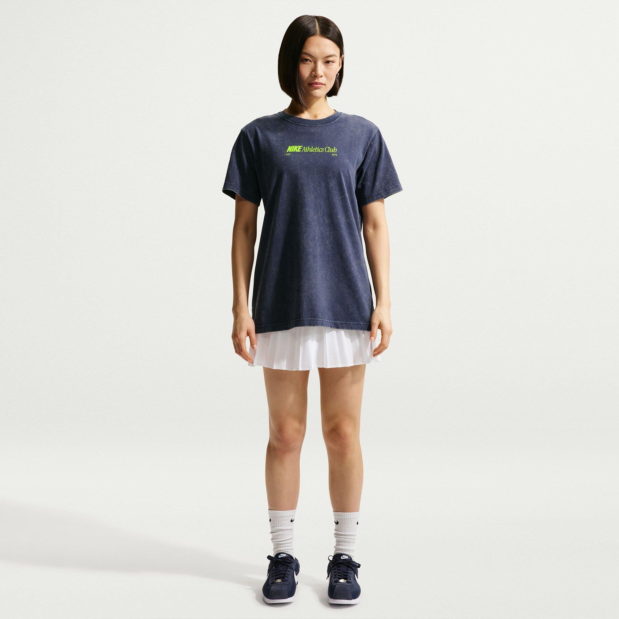 Midnight Navy - Nike - Women's Varsity Oversized T-Shirt - 5