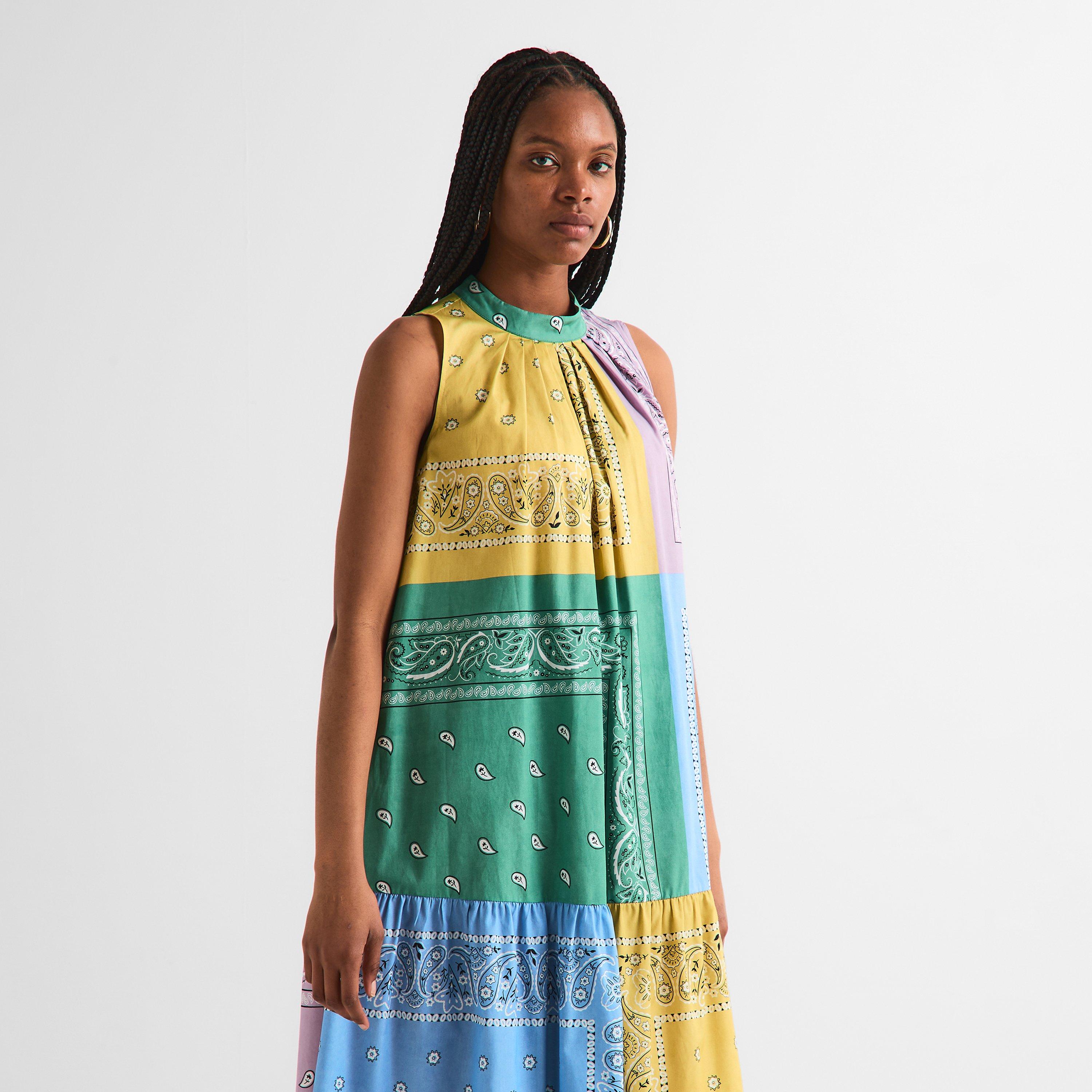 Multi - Weekend Max Mara - Women's Long Maxi Dress - 3